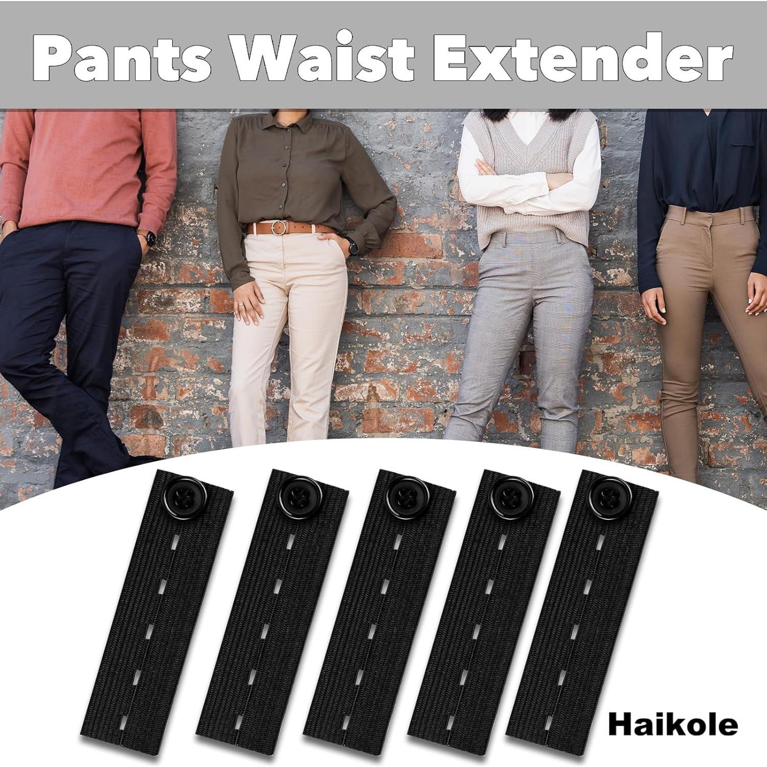 Extensores de Botón para Pantalones Haikole 5 Pcs Maternidad
