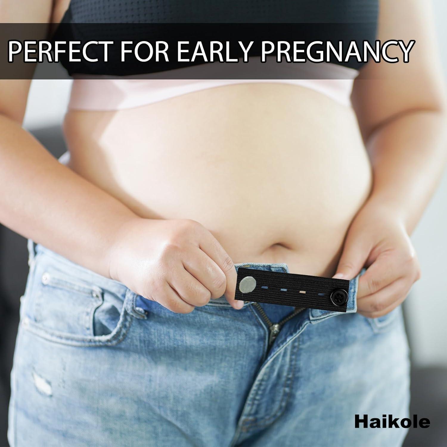 Extensores de Botón para Pantalones Haikole 5 Pcs Maternidad