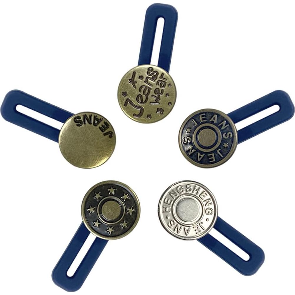 10 Piezas Extensores de Botón para Pantalones y Camisas Yuntop