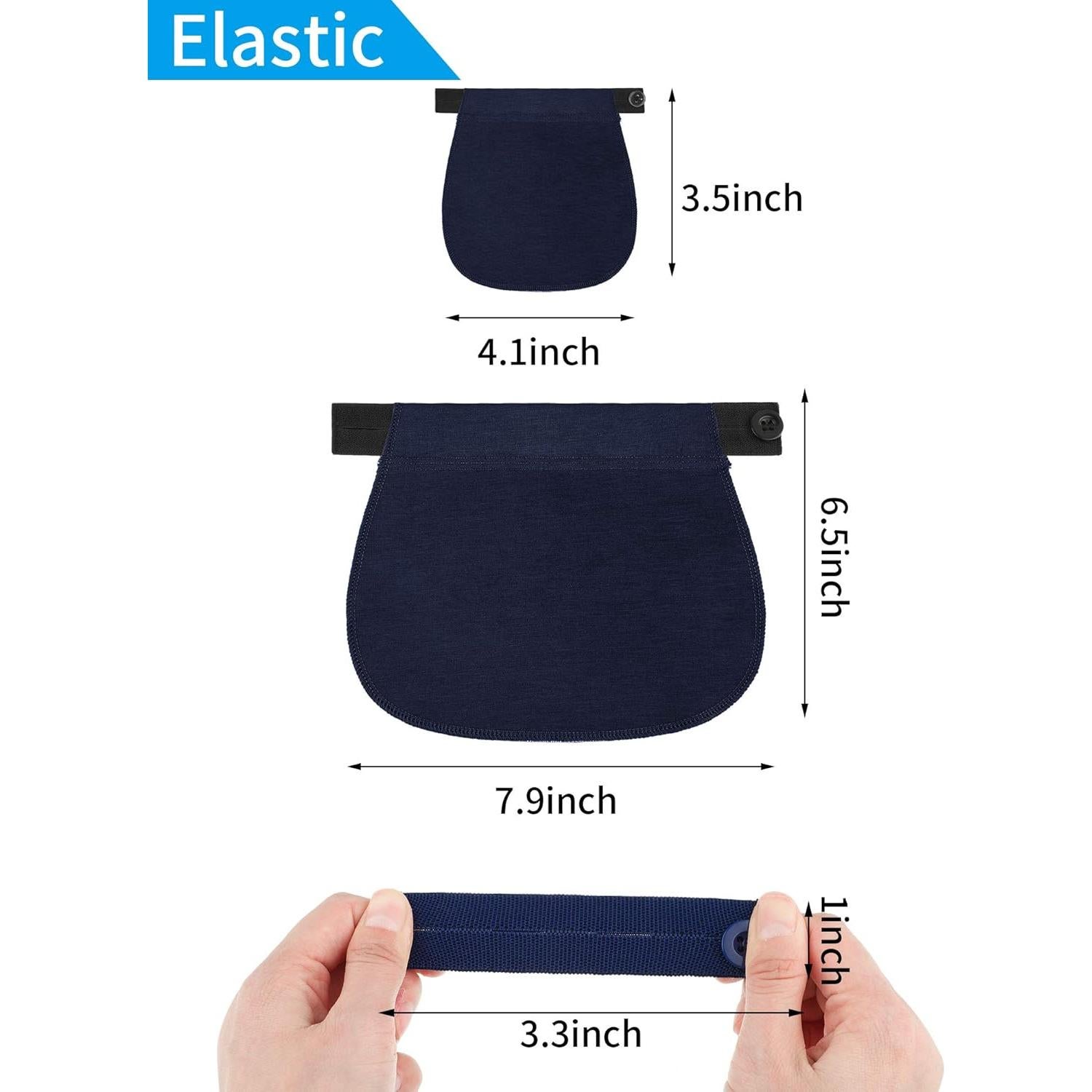 Set de Extensores de Cintura Satinior 8 Piezas Ajustables