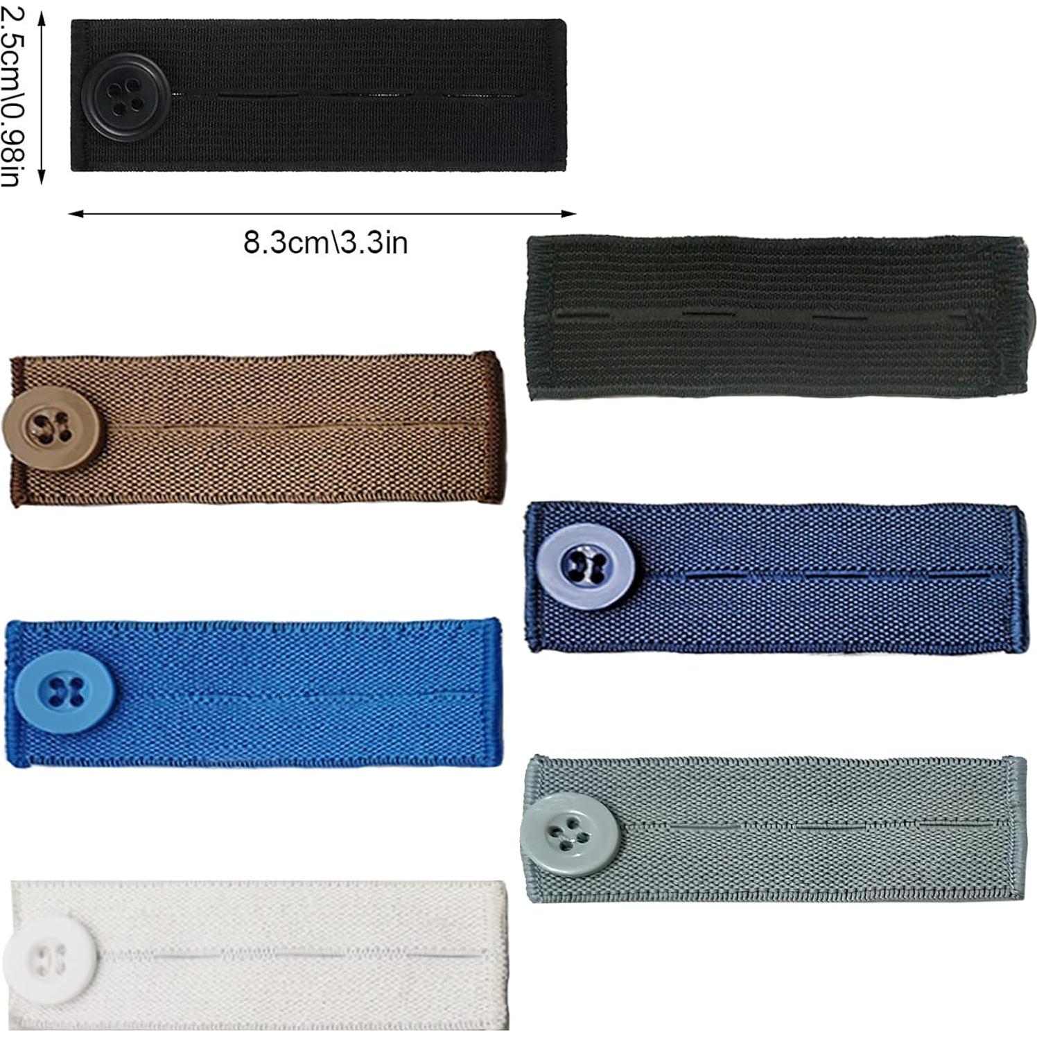 Juego de Extensores de Cintura ZYNERY 14 Piezas para Pantalones