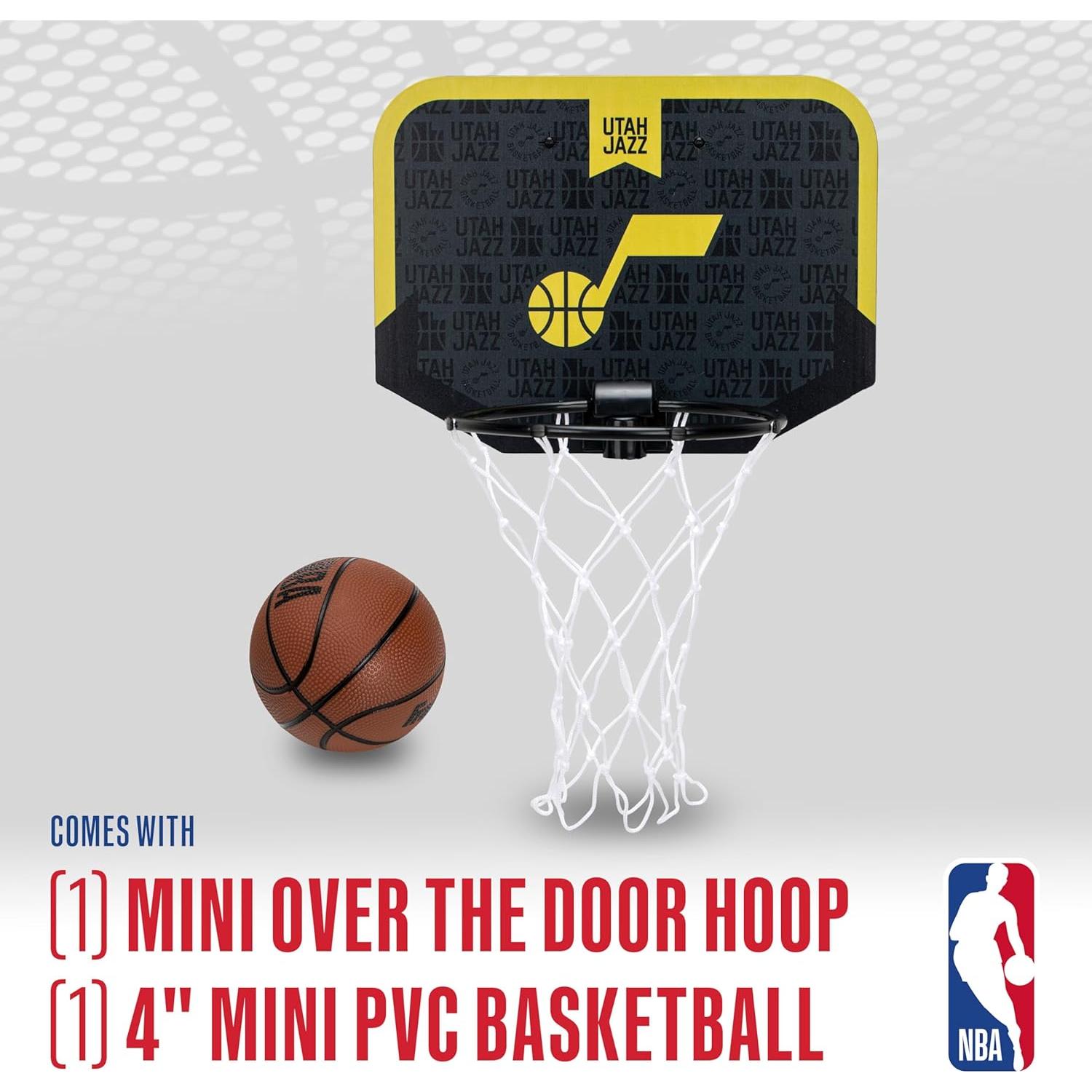 Aro de Baloncesto Mini Franklin Sports NBA Utah Jazz