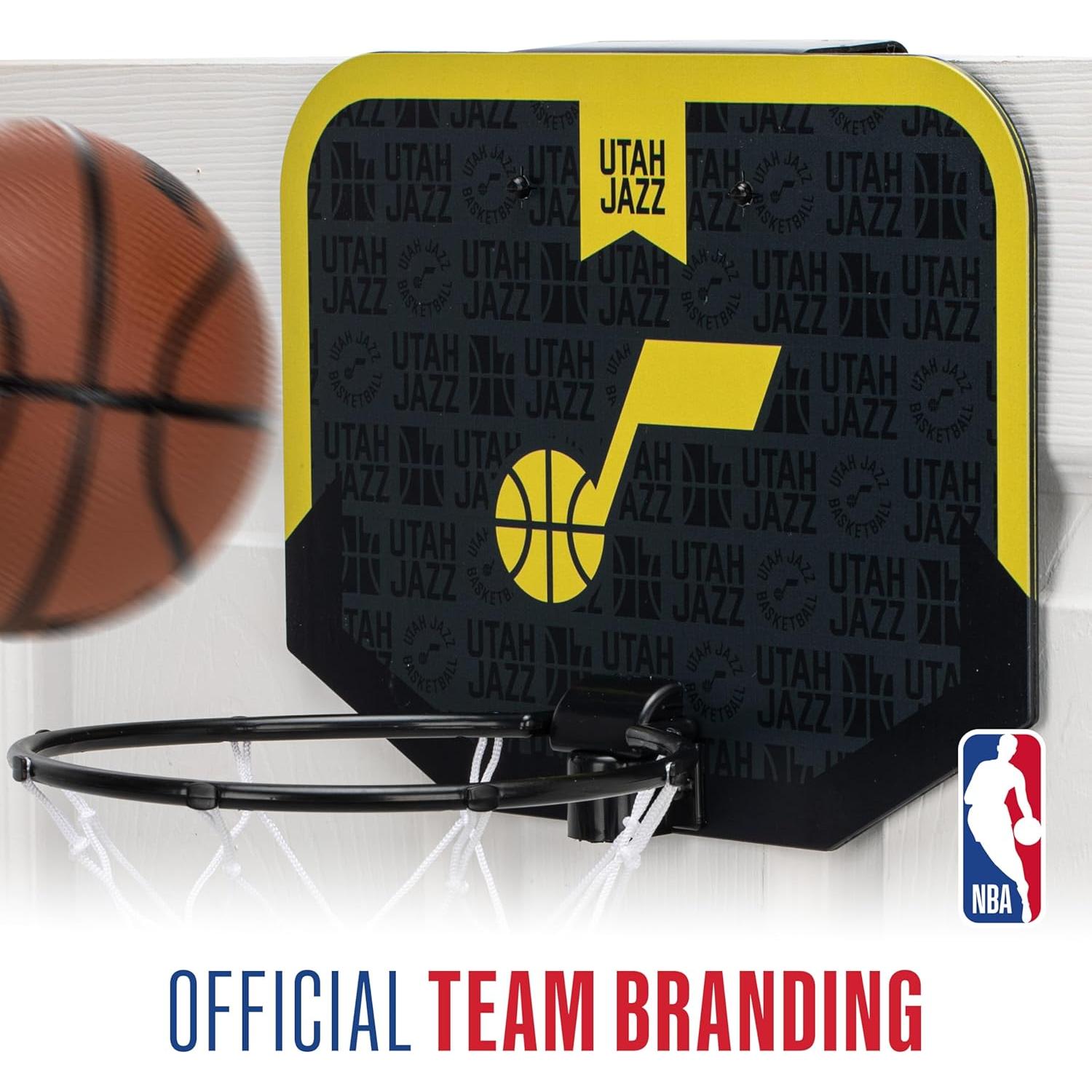 Aro de Baloncesto Mini Franklin Sports NBA Utah Jazz
