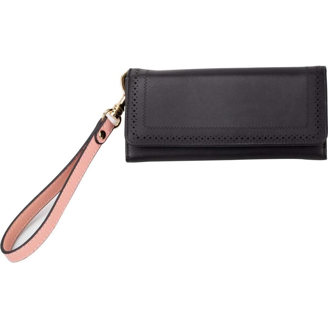 Correa de Muñeca de Cuero Genuino ALLZEDREAM Rosa 24 cm