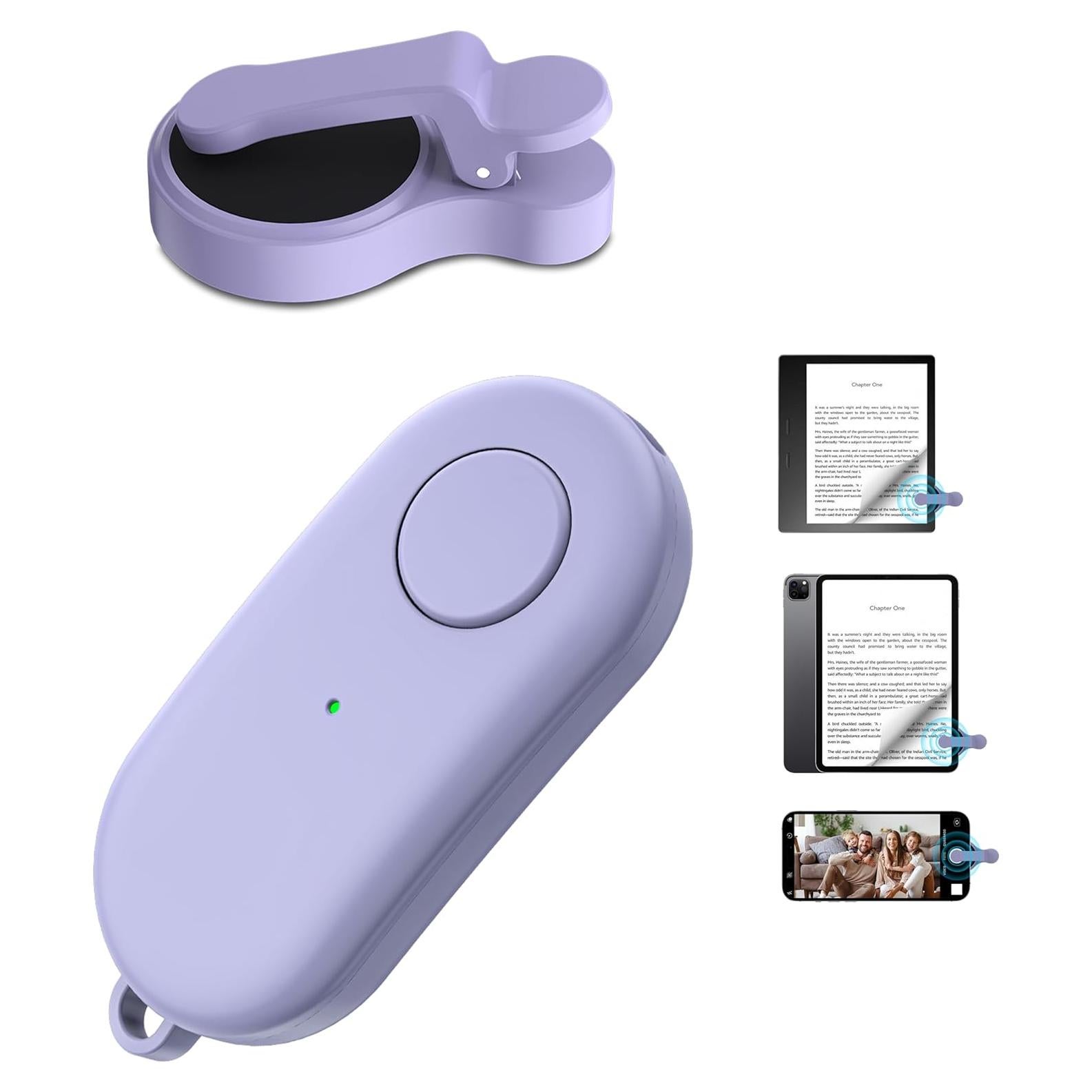 Control Remoto Pasador de Página Kindle y eReaders - Púrpura