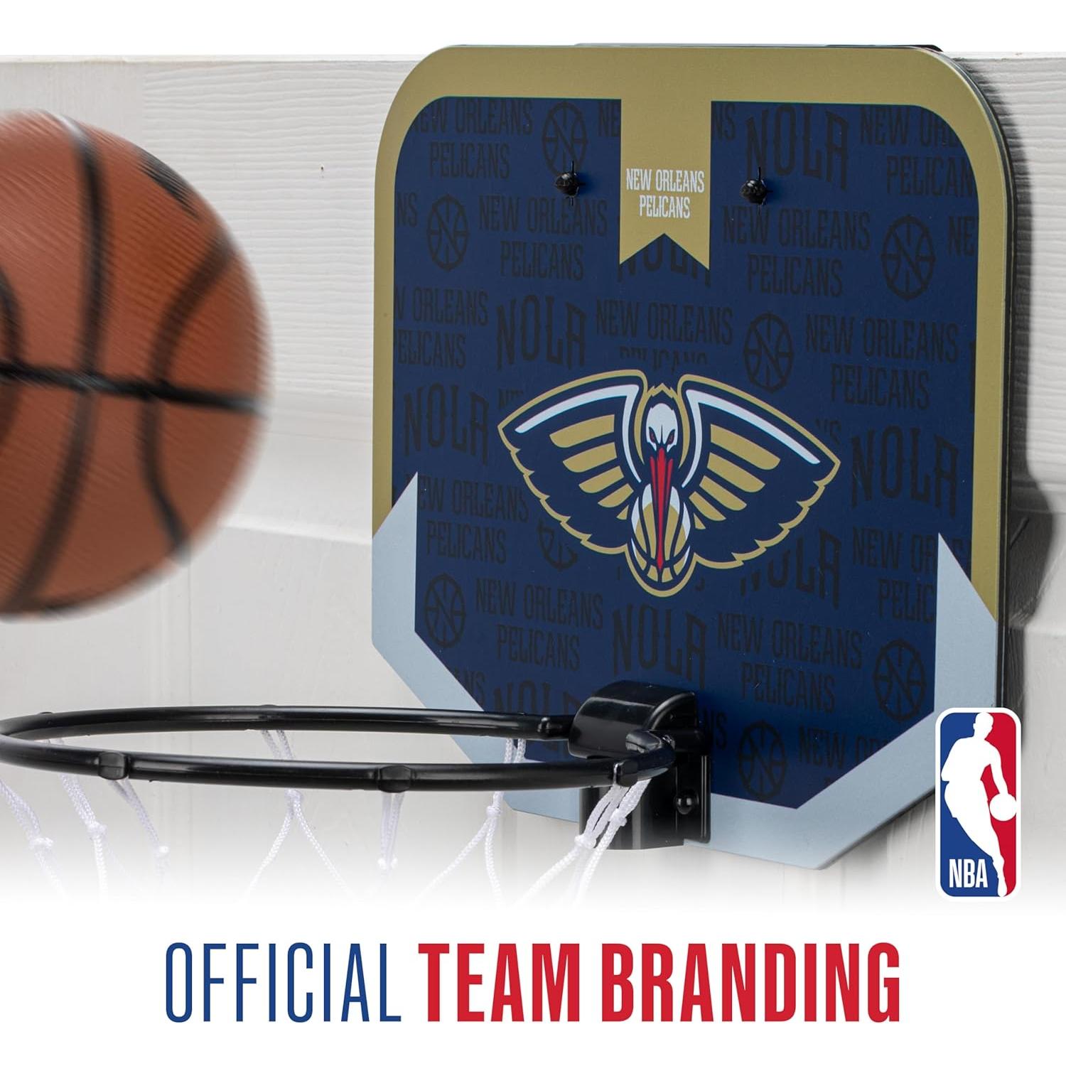 Aro Baloncesto Mini Franklin Sports NBA New Orleans Pelicans