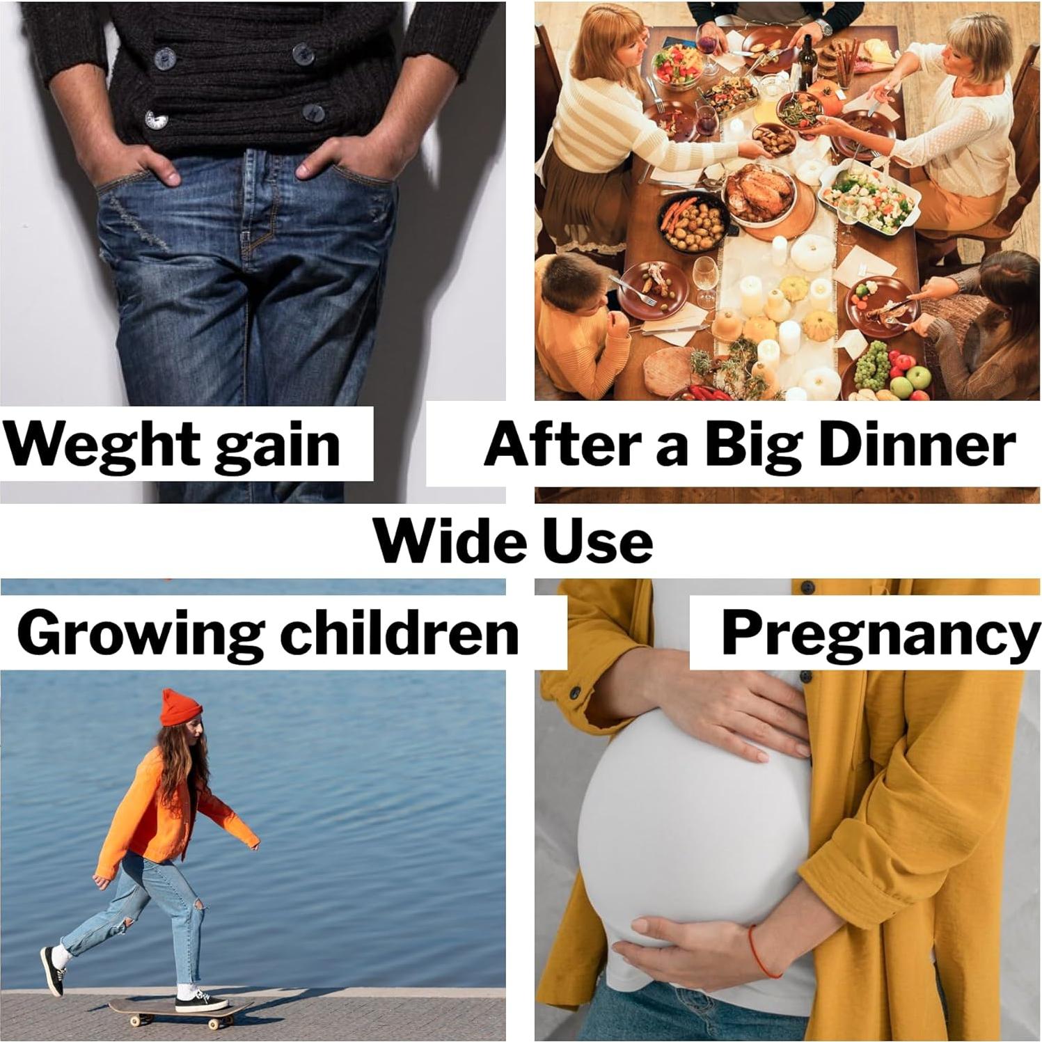 Extensores de Botones de Silicona Lakesstory 17mm 8 Pcs