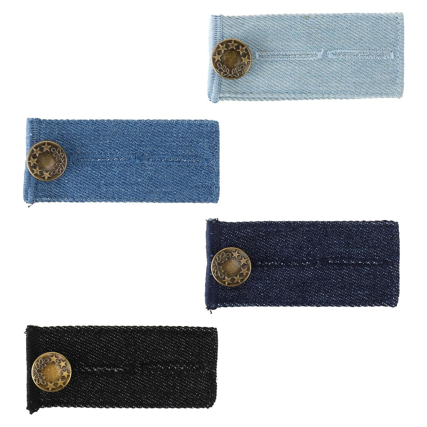 Extensores de Cintura Ajustables 4 Piezas Hariendny para Jeans