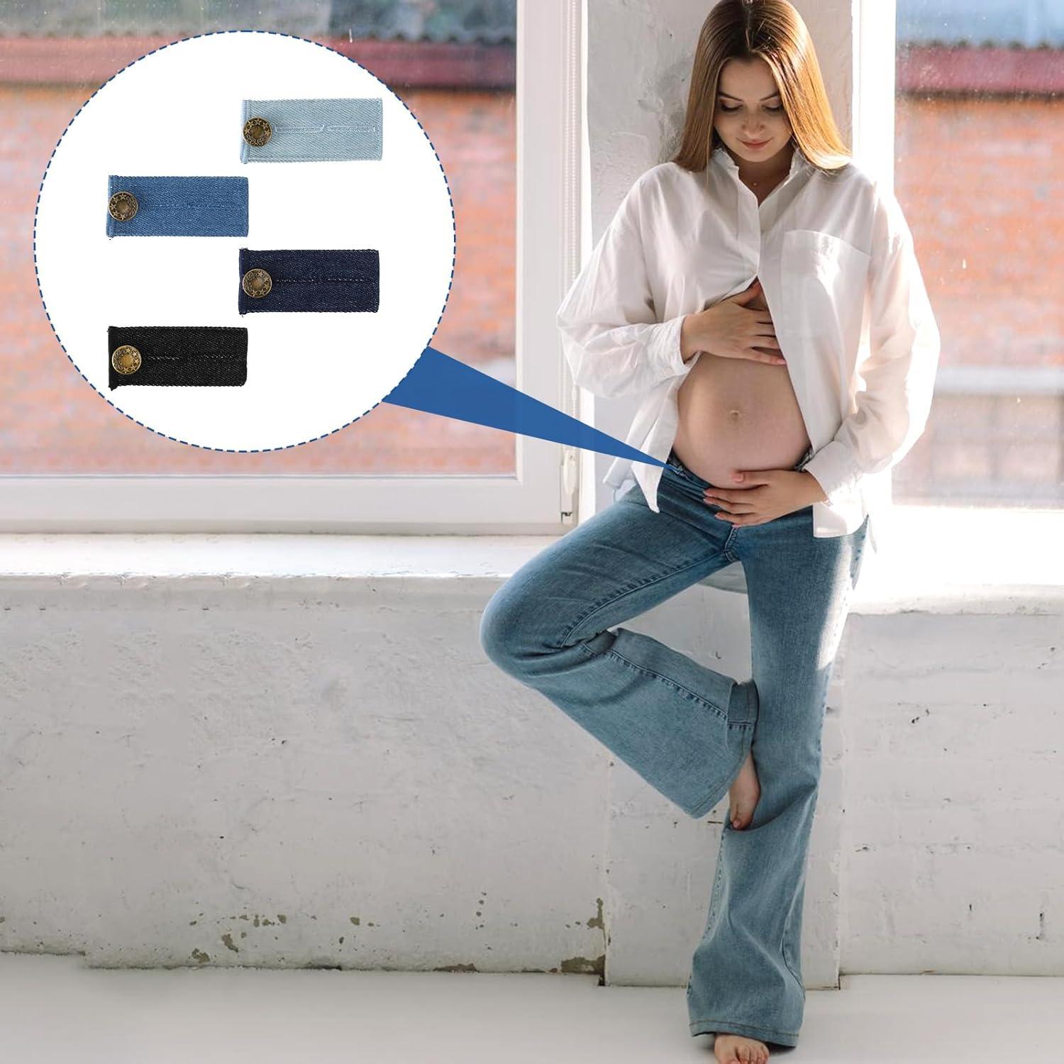 Extensores de Cintura Ajustables 4 Piezas Hariendny para Jeans