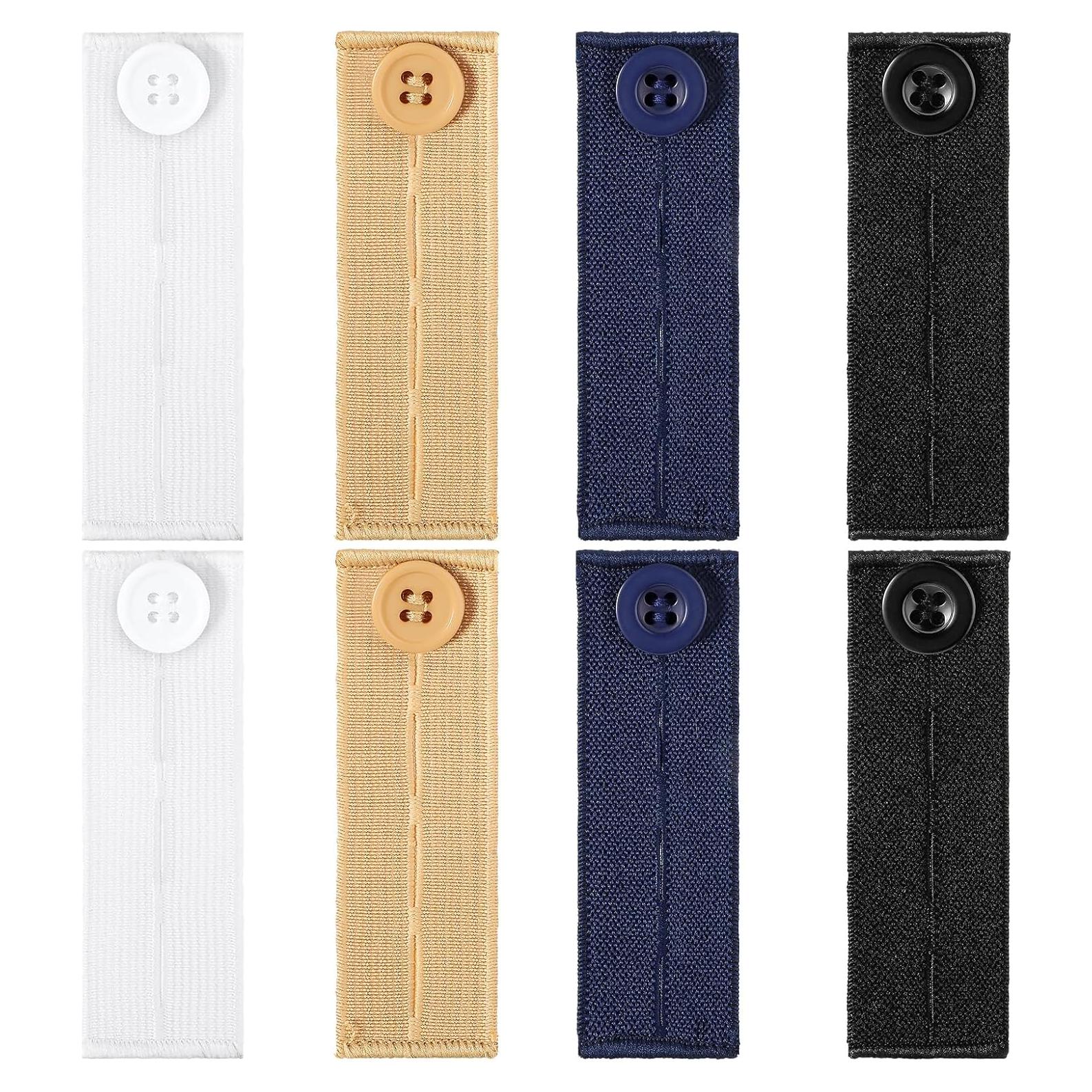 Extensores de Cintura Elásticos 8 Pcs Salbsever para Pantalones