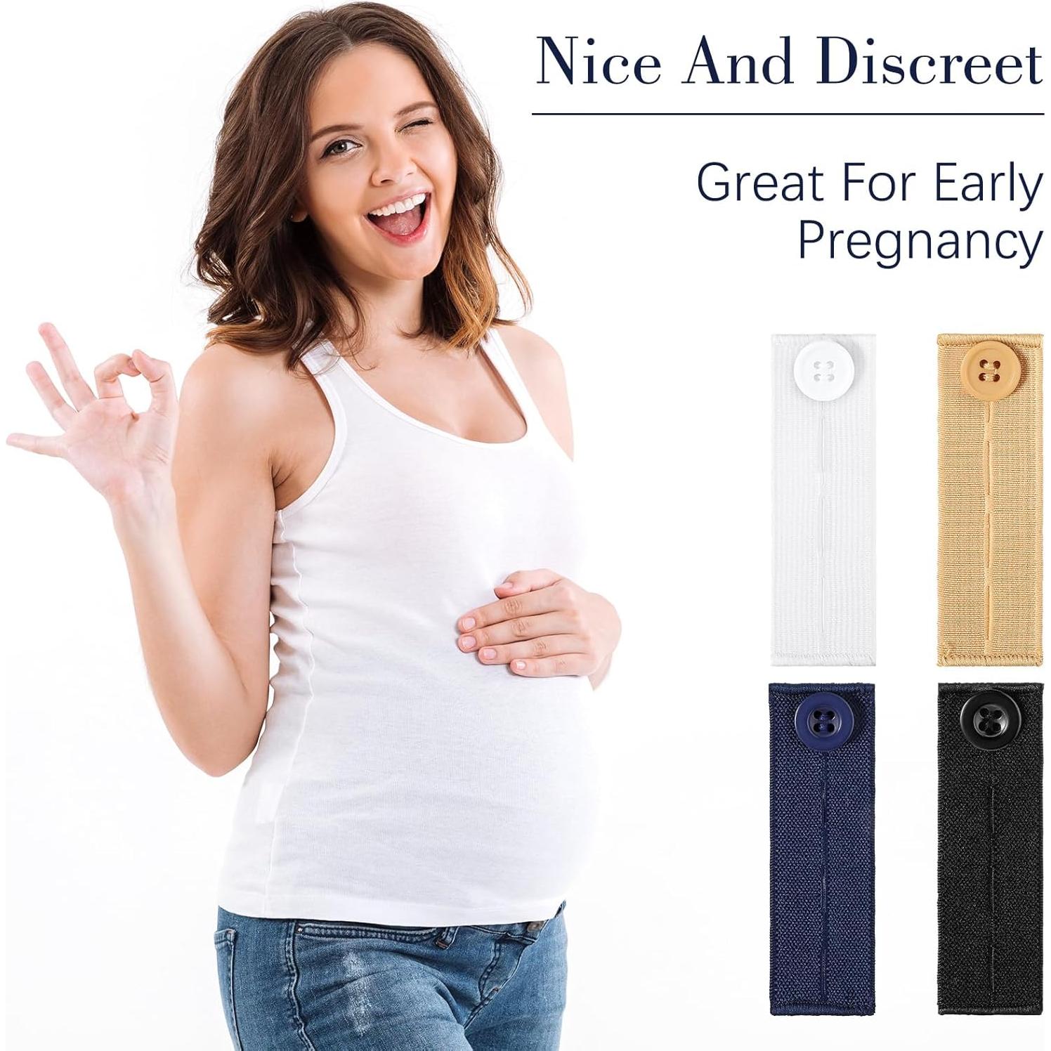 Extensores de Cintura Elásticos 8 Pcs Salbsever para Pantalones