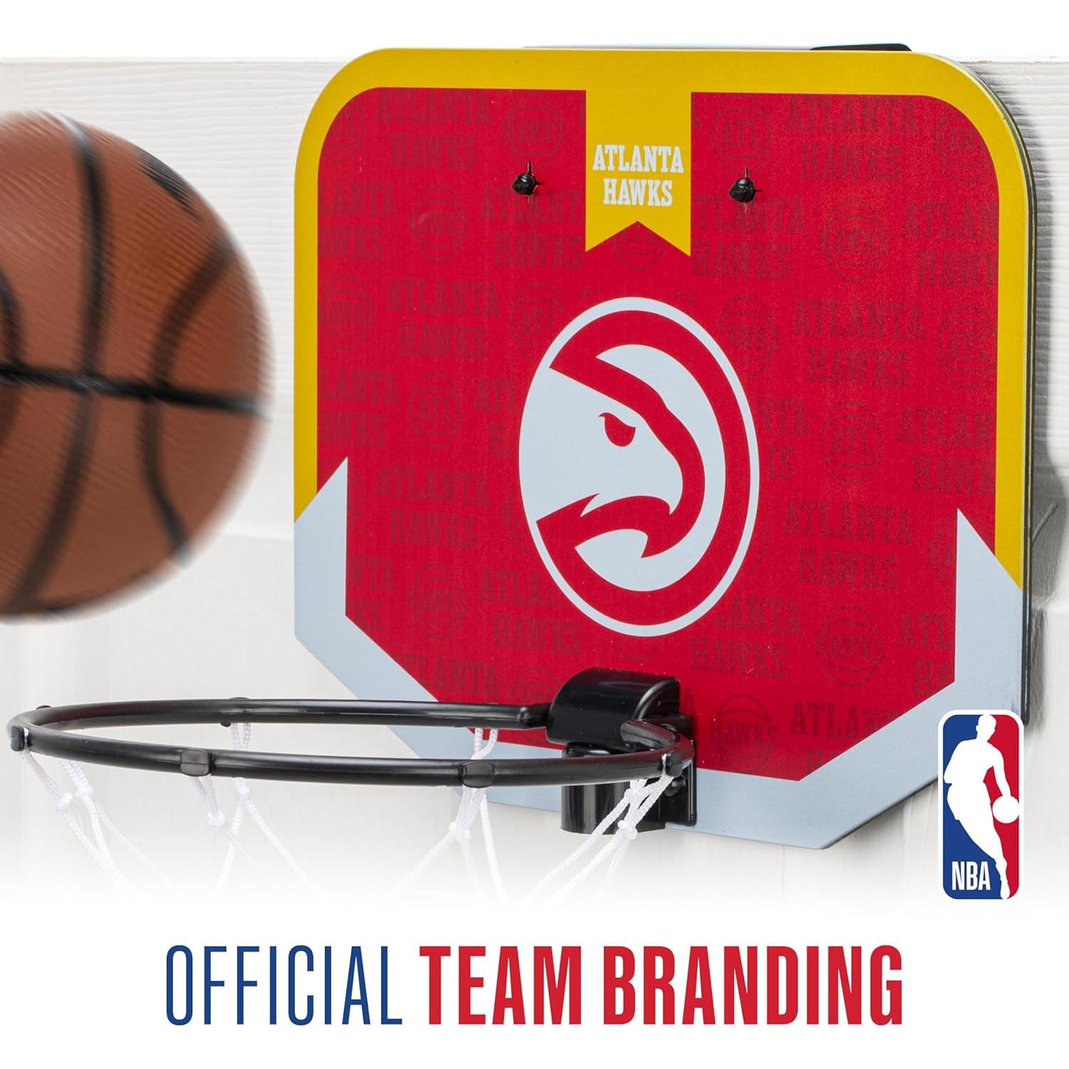 Aro de Baloncesto Mini Franklin Sports NBA Atlanta Hawks
