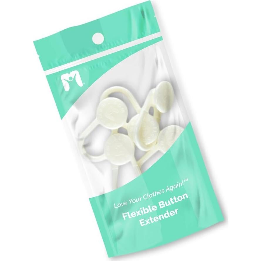 Extensor de Botón de Pantalón Más de Mí para Amar - Blanco