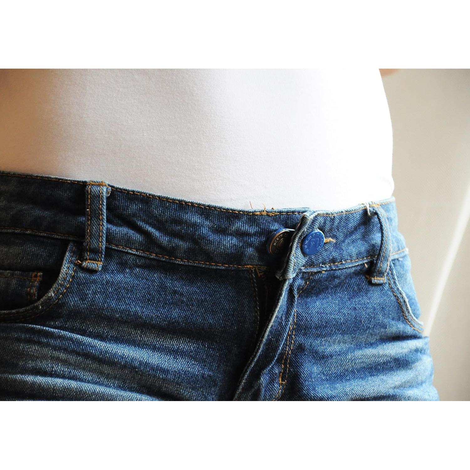 Extensor de Botón de Pantalón Más de Mí para Amar - Blanco