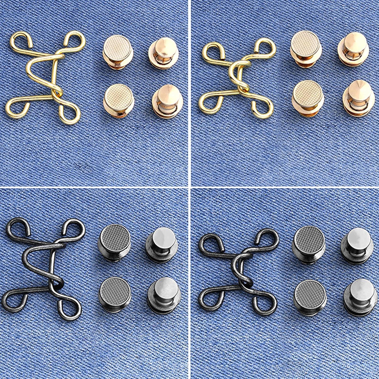 Extensor de Cintura Ajustable SourceTon para Jeans - Paquete de 4