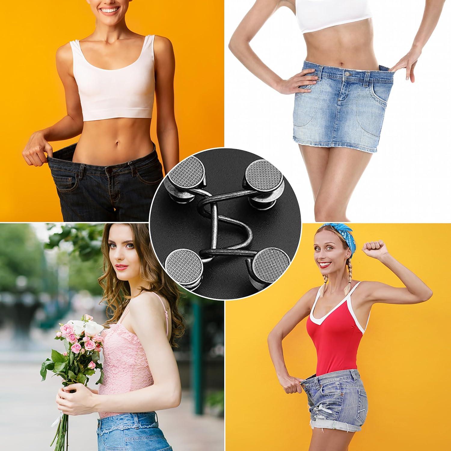 Extensor de Cintura Ajustable SourceTon para Jeans - Paquete de 4