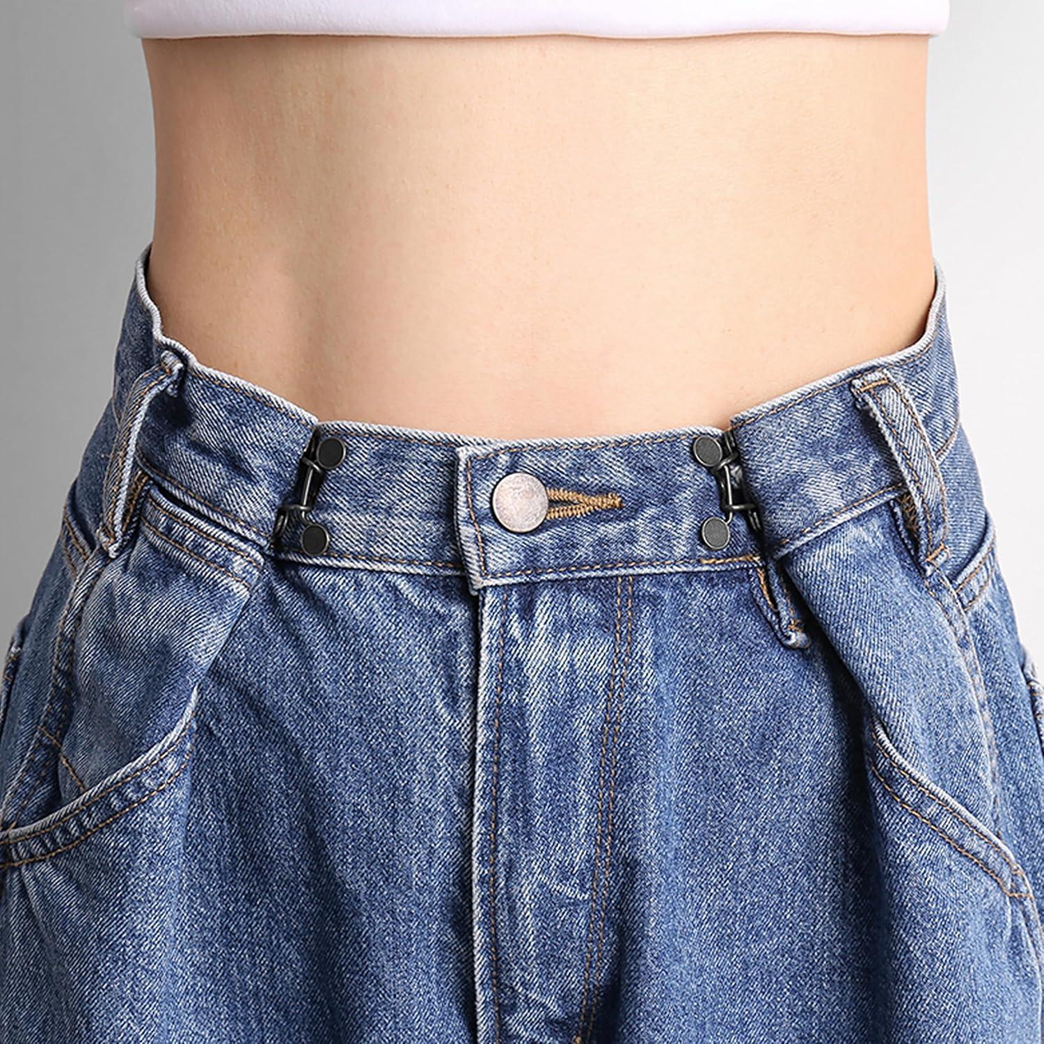 Extensor de Cintura Ajustable SourceTon para Jeans - Paquete de 4