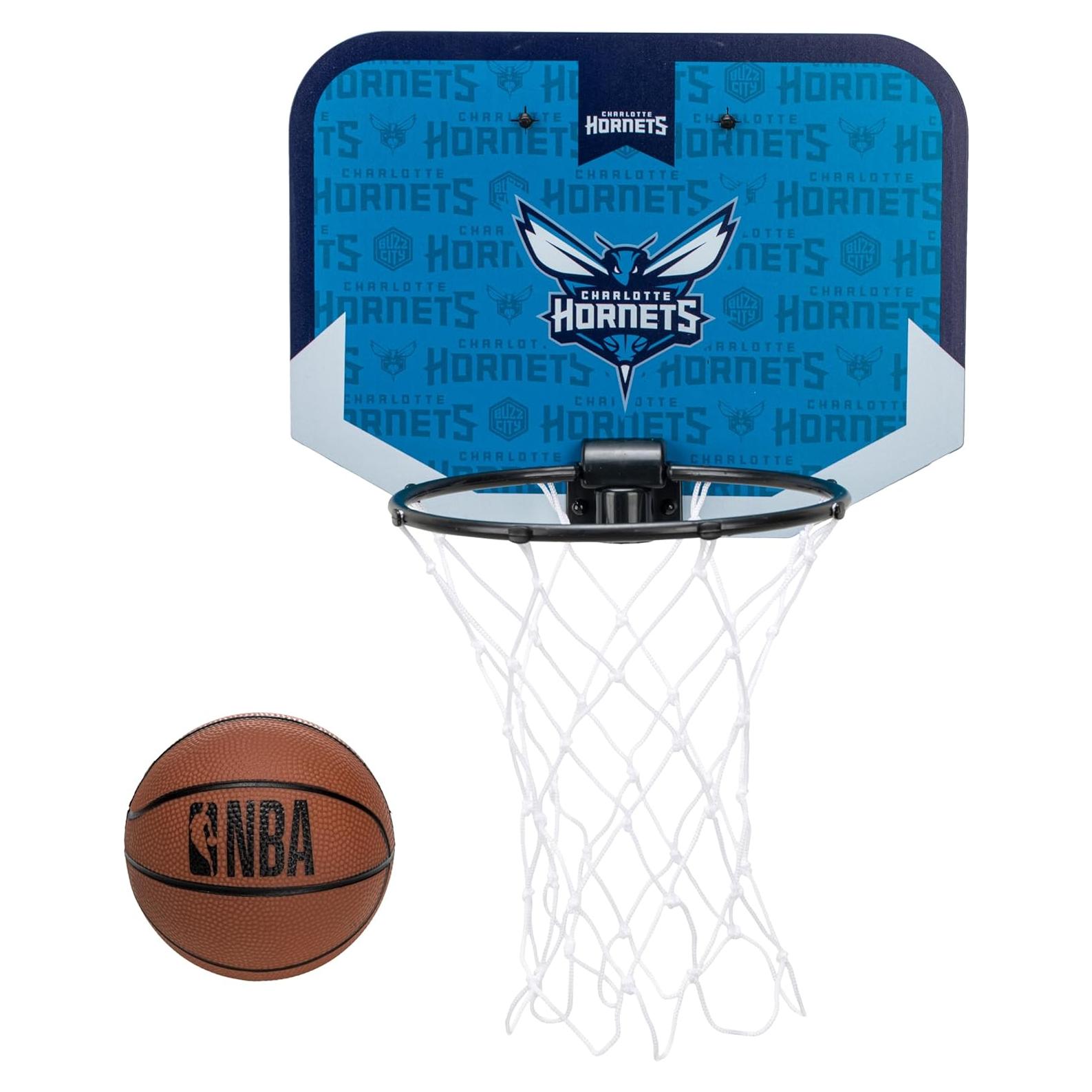 Aro de Baloncesto Franklin Sports NBA Mini Charlotte Hornets