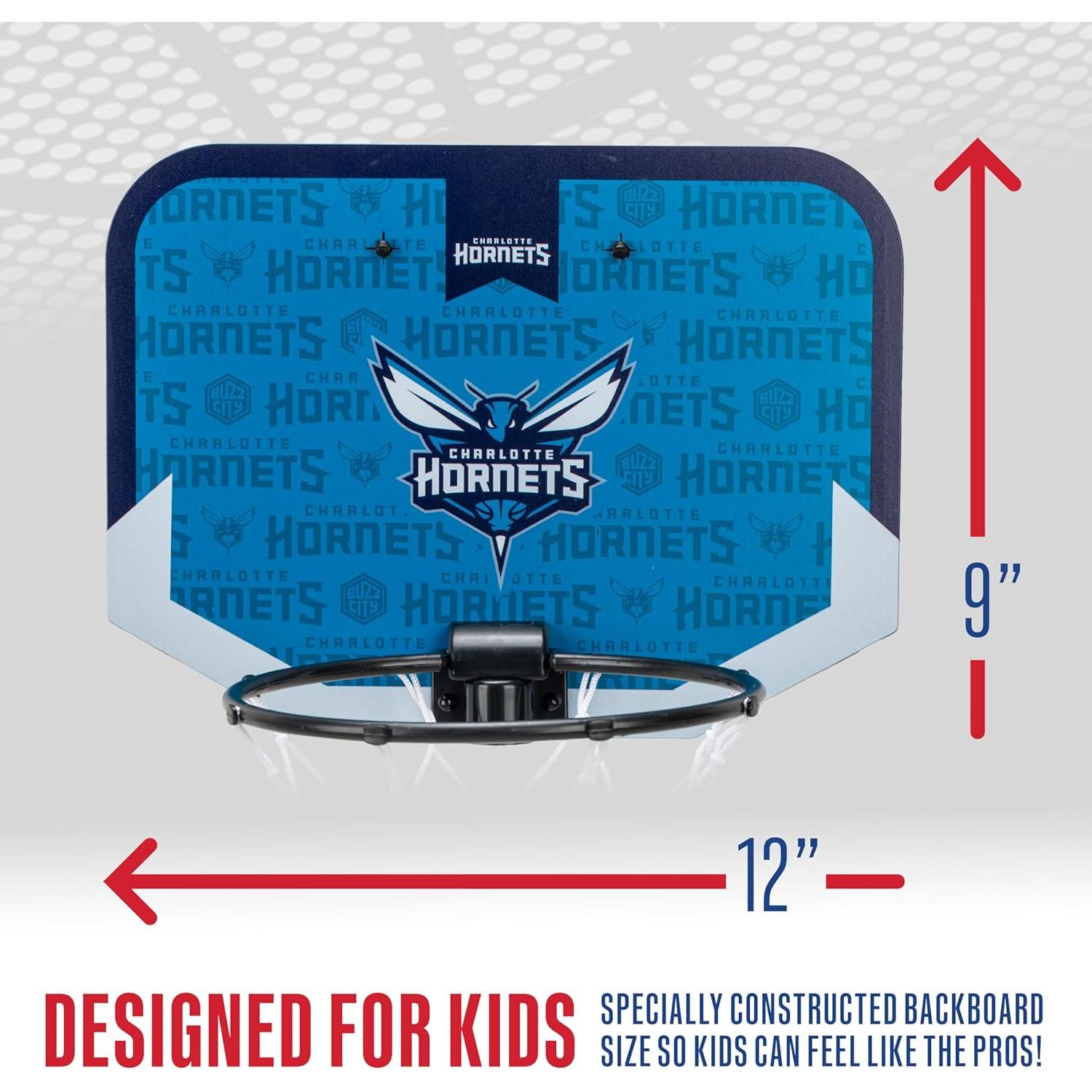 Aro de Baloncesto Franklin Sports NBA Mini Charlotte Hornets