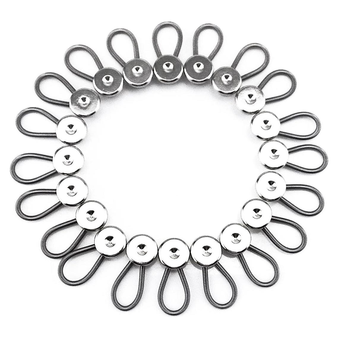 Extensores de Cuello Metálicos Elásticos Yueton - 20 Piezas