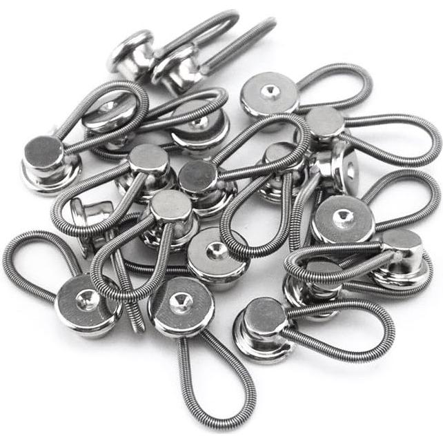 Extensores de Cuello Metálicos Elásticos Yueton - 20 Piezas