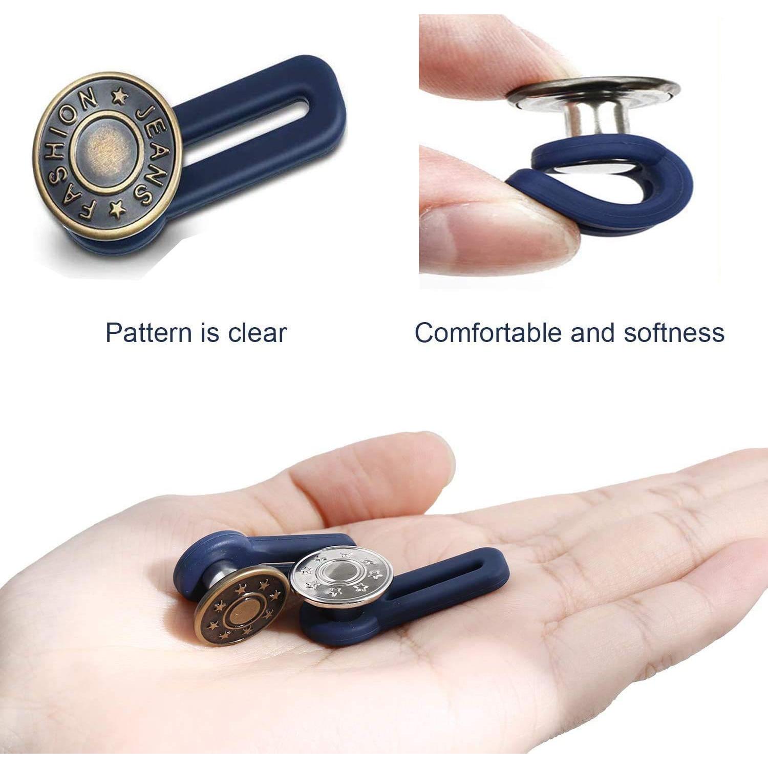 Extensores de Cintura Taoqiao 6 Piezas Ajustables para Pantalones