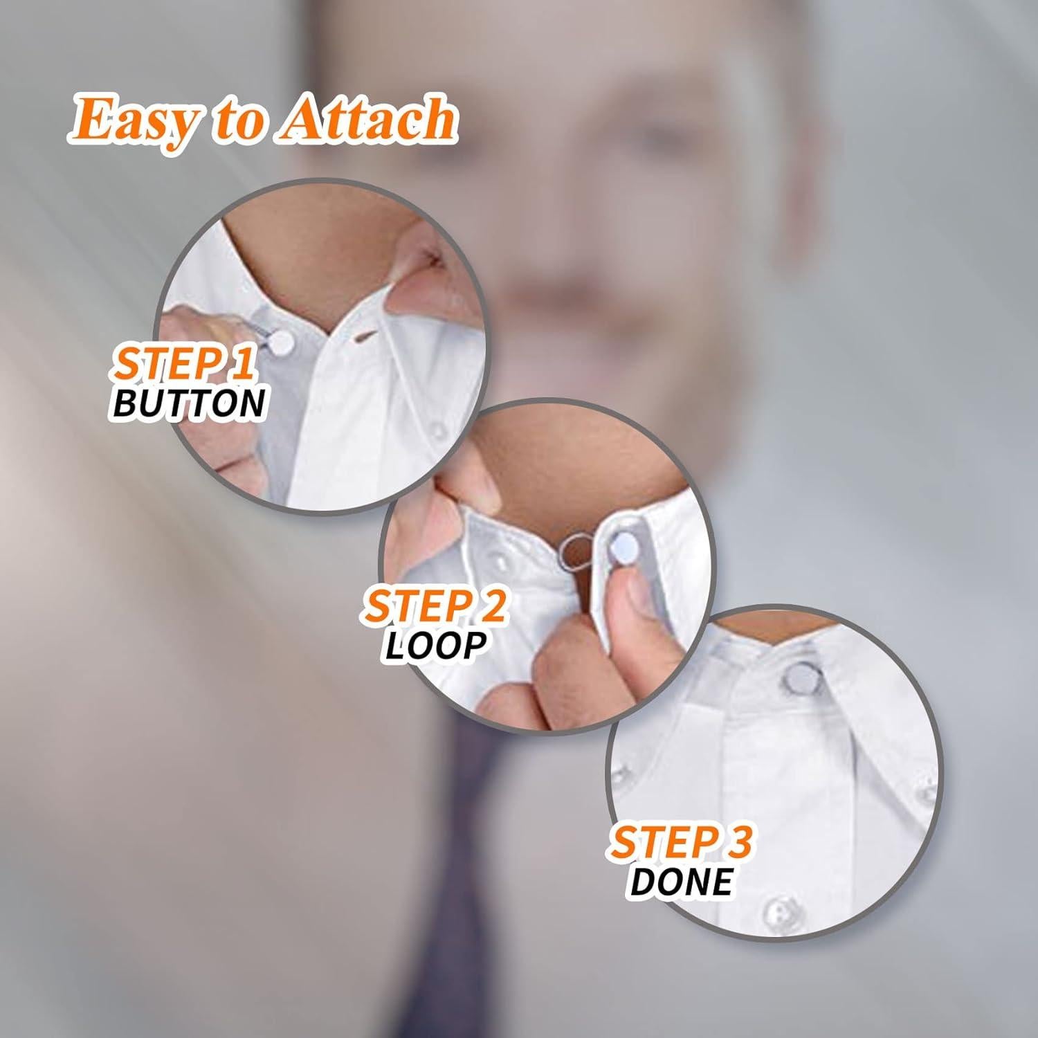 Extensor de Cuello para Camisas de Hombre YOUFEN 1.27 cm 6 Pcs