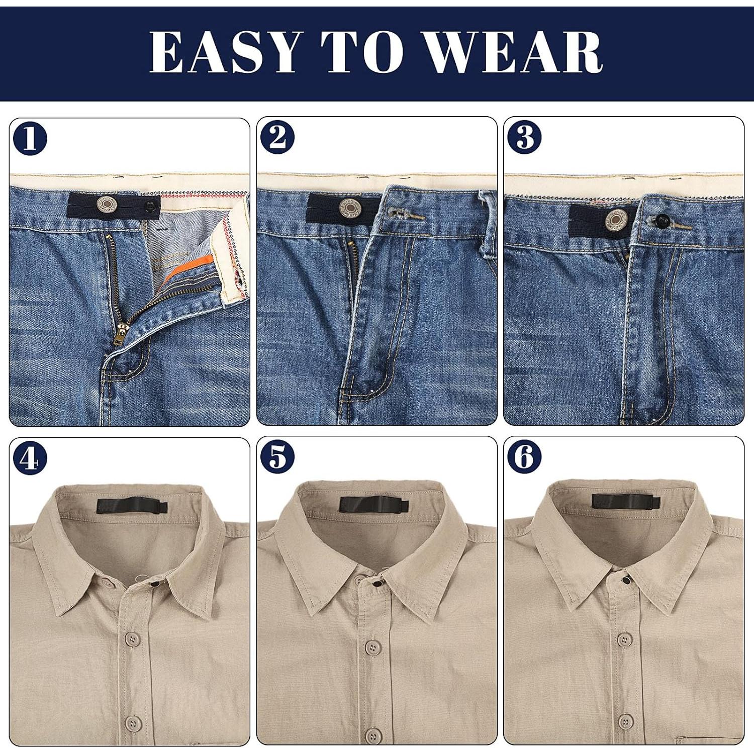 Juego de Extensores de Botón Canlierr 60 Pcs Multicolor