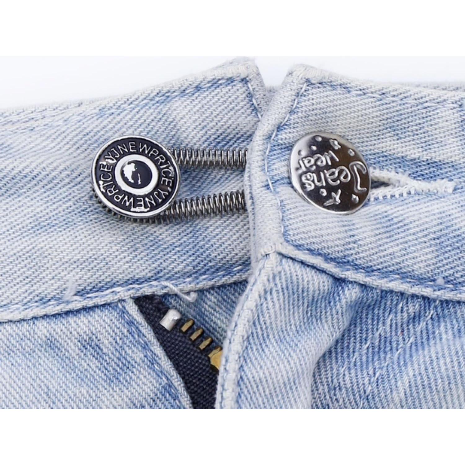 Extensores de Botón Luxiv, 7 Piezas, Ajustables para Ropa