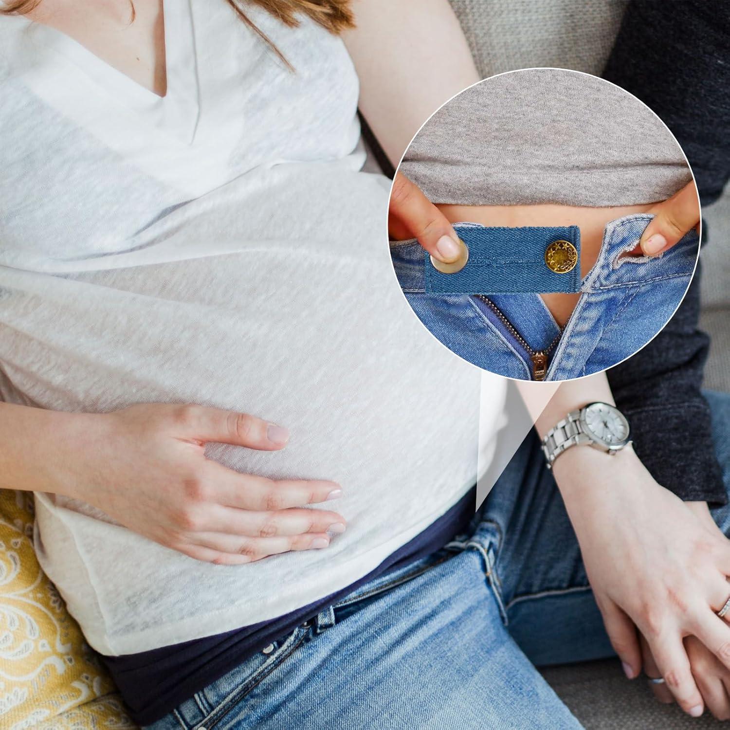 Extensor de Cintura Ajustable PRAVICS - 8 Piezas, 4 Colores