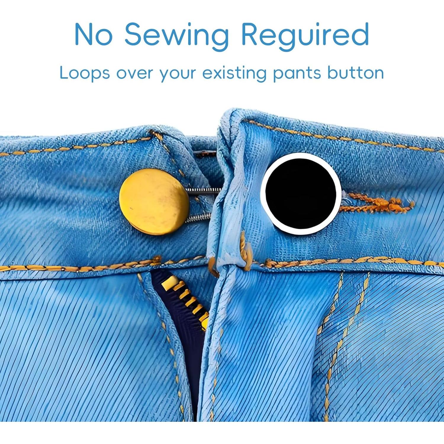 18 Extensores de Botón para Cuello y Cintura LVYKING