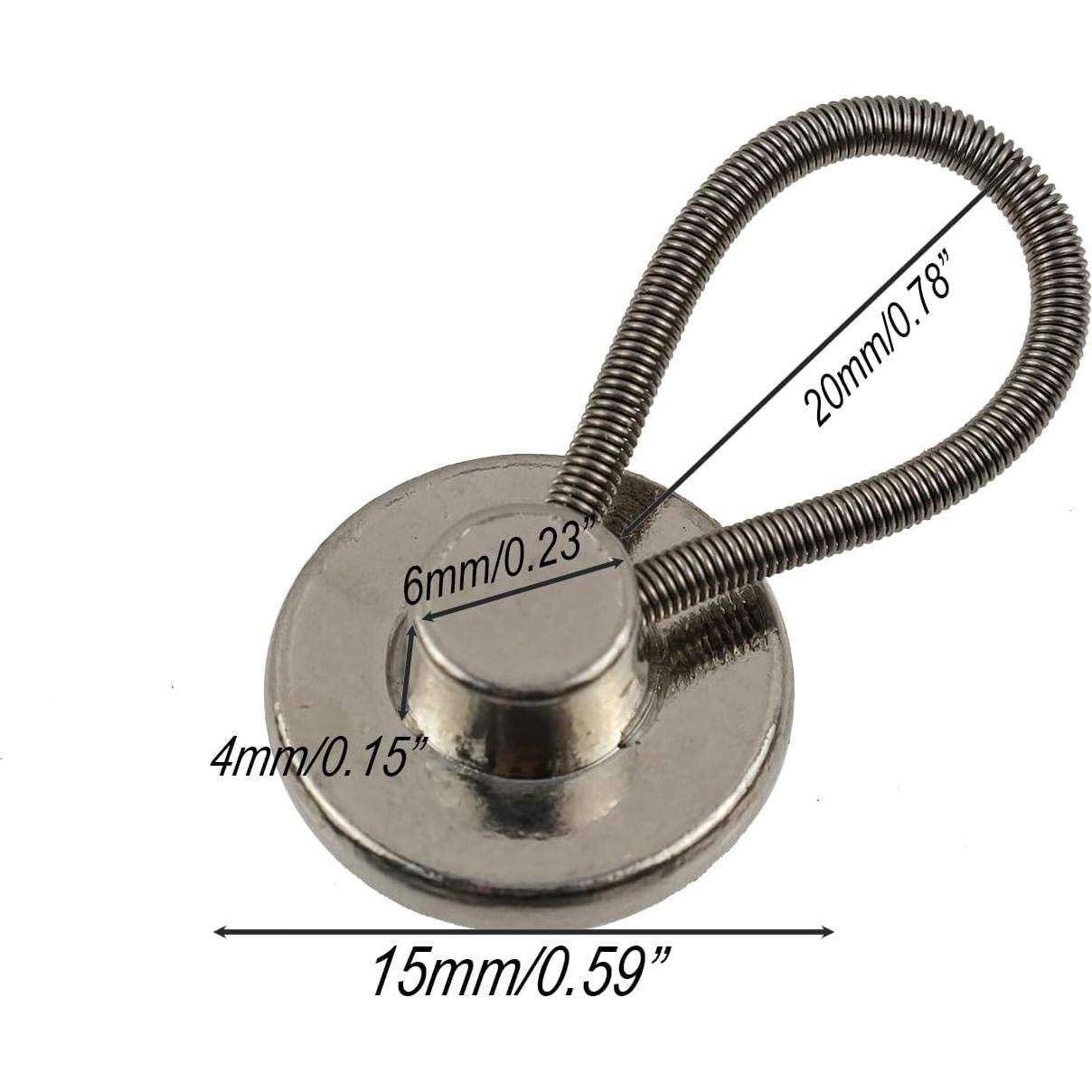 15 Piezas Extensores de Cuello Elástico JS2404163557 Blanco