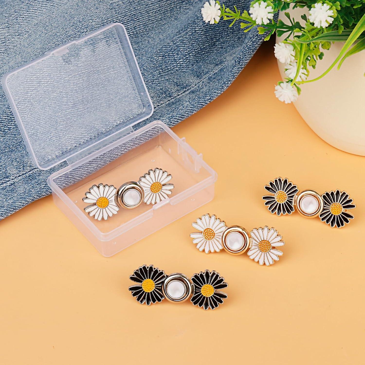 Ajustador de Cintura TOOVREN para Jeans - 4 Conjuntos de Botones