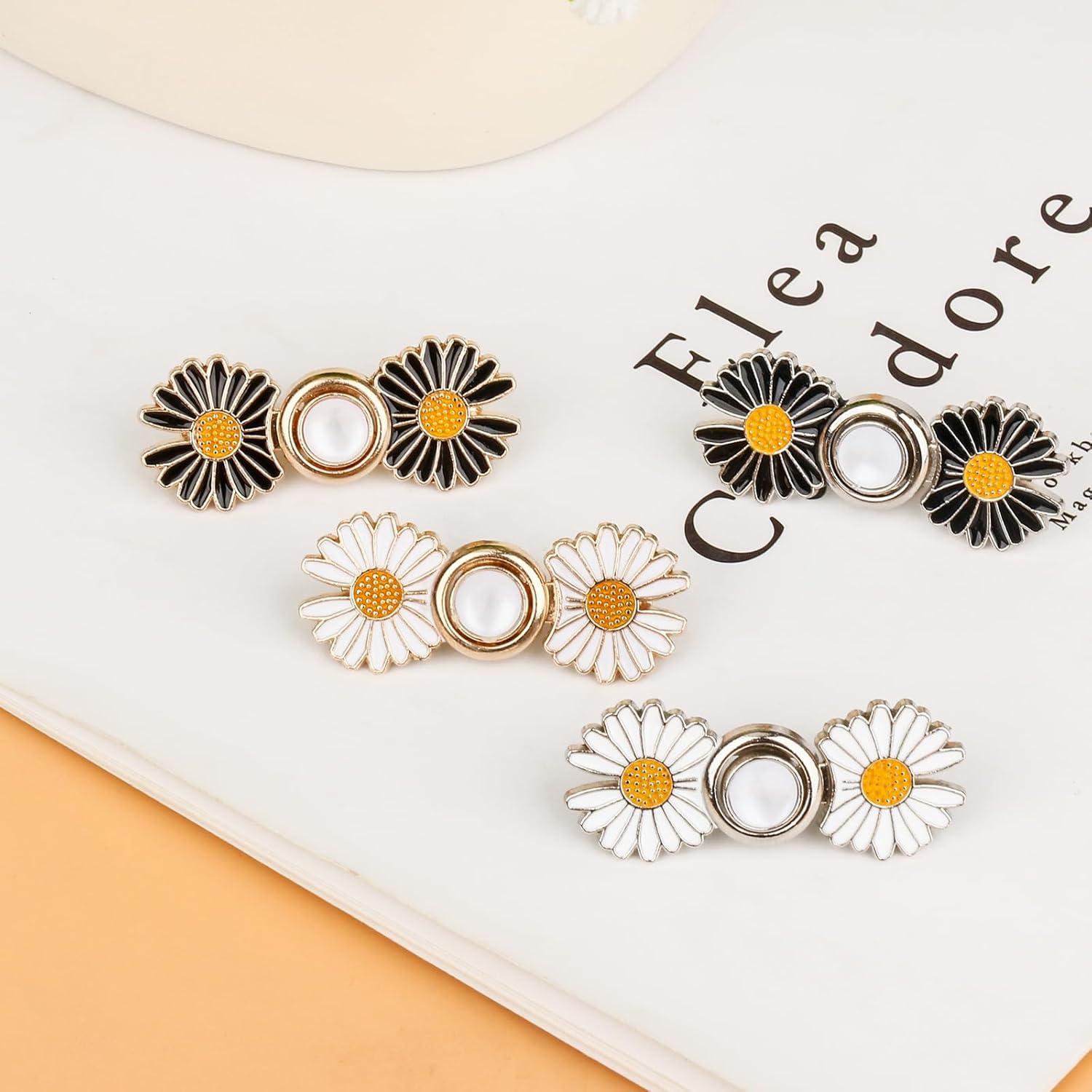 Ajustador de Cintura TOOVREN para Jeans - 4 Conjuntos de Botones