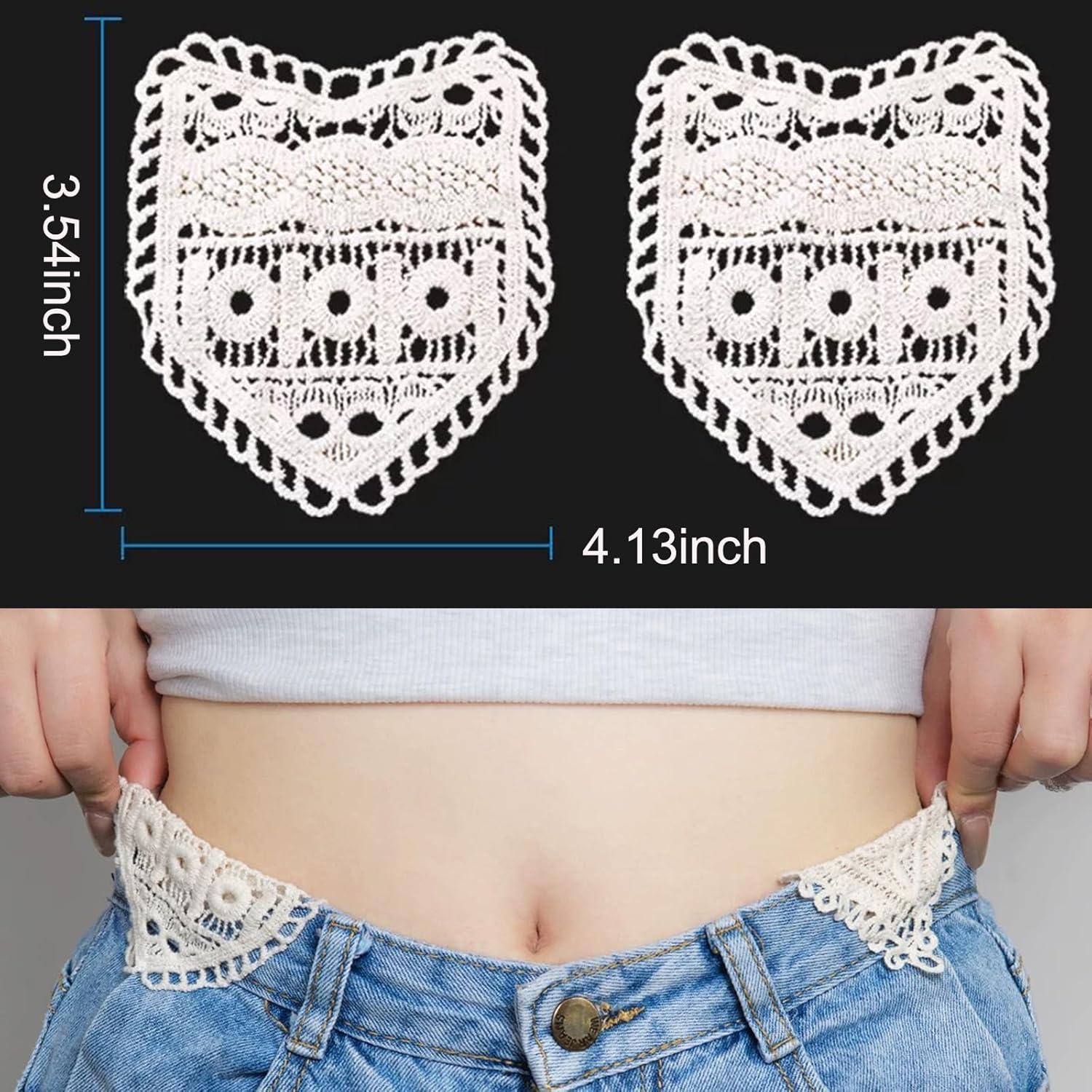 6 Extensores de Cintura para Pantalones Jeans CELLIFEZY