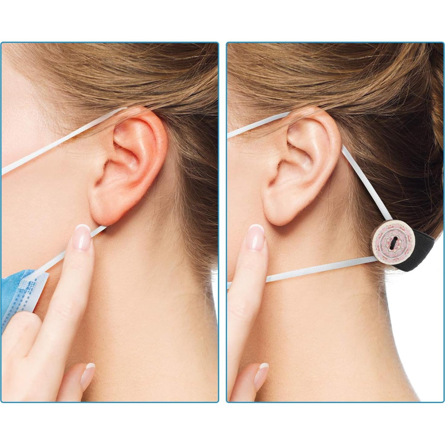 Extensor de Correa para Orejas WILLBOND Ajustable Antideslizante 30 Pzas