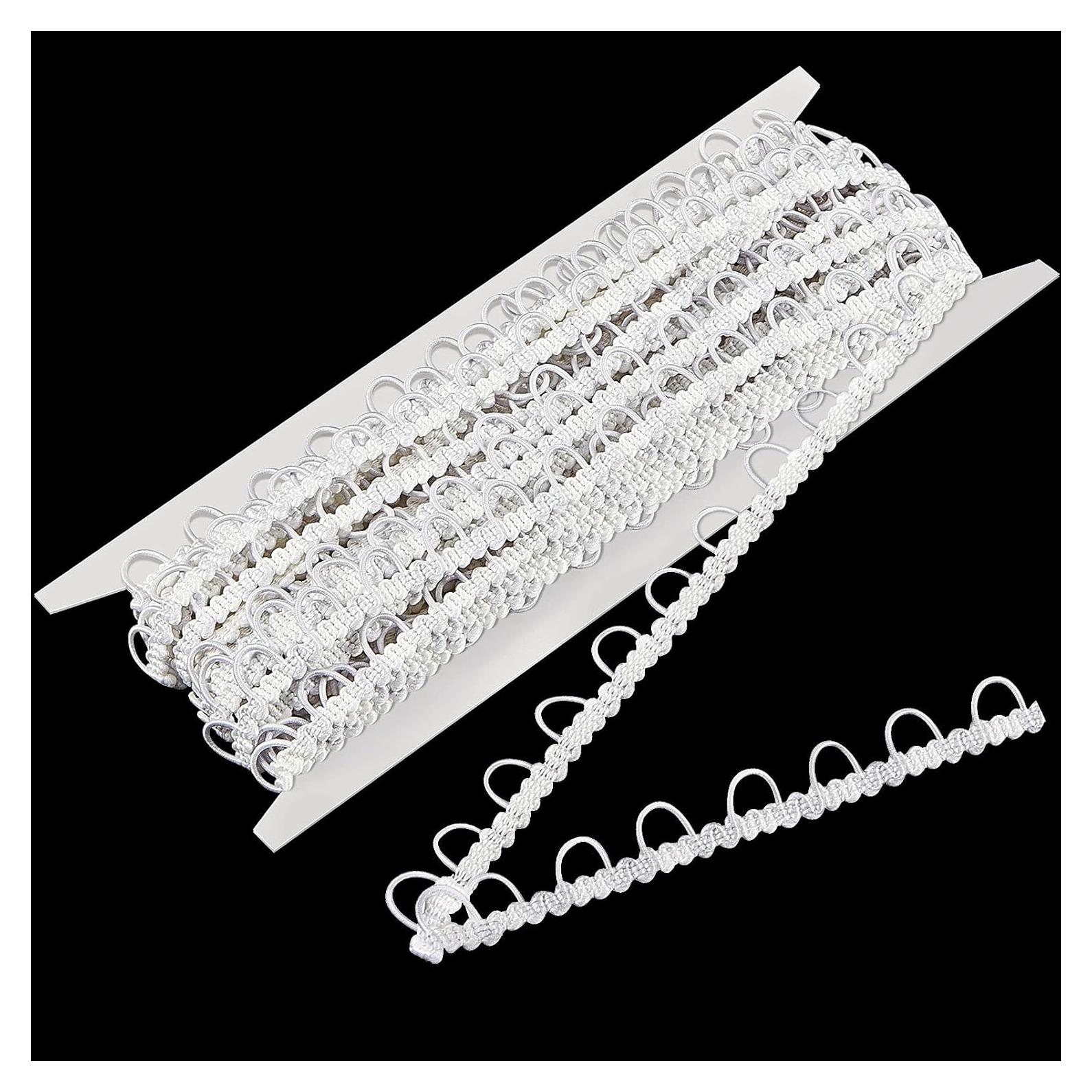 Trenzado Gimp Elástico WILLBOND 9.14m Blanco para Boda