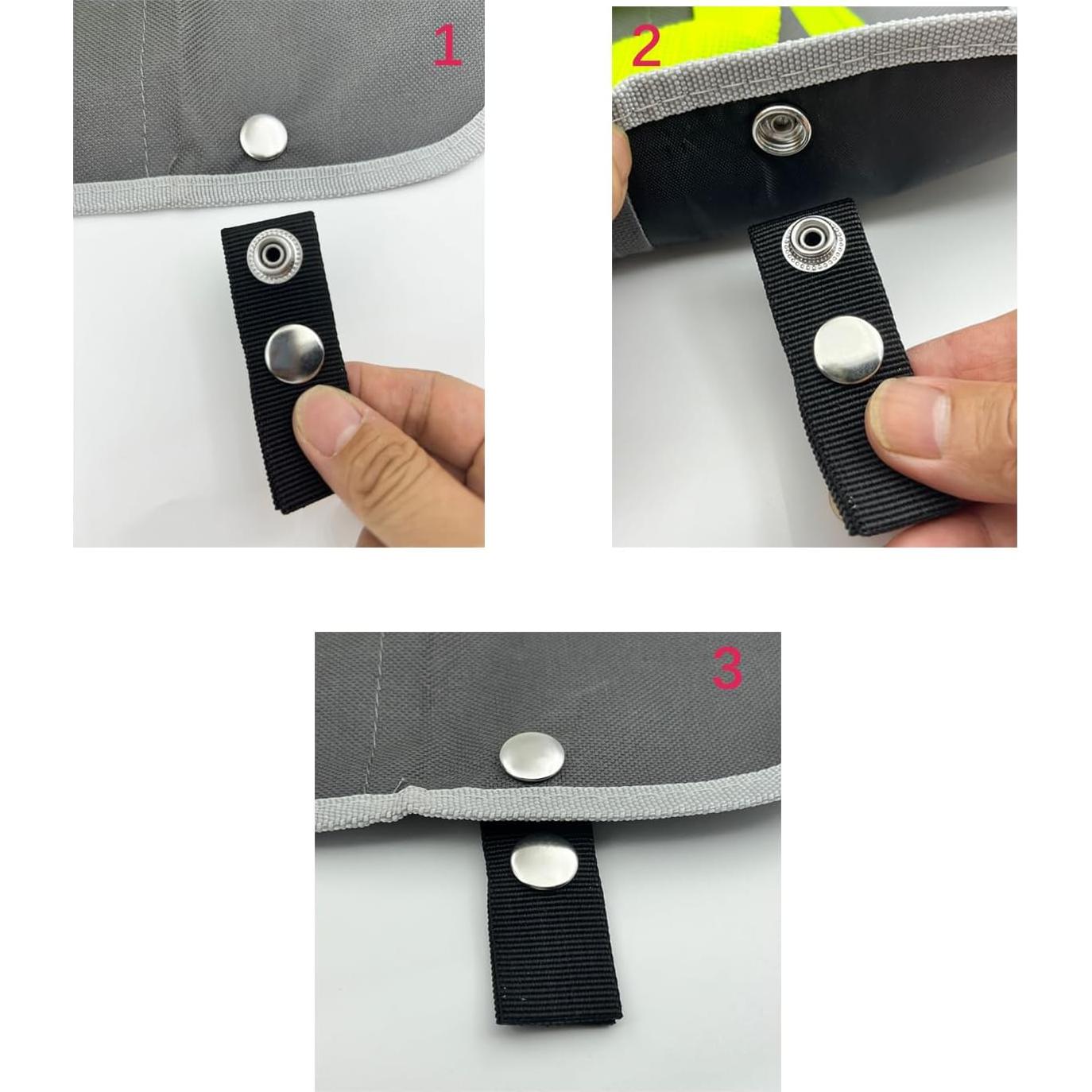 Extensor de Snap YIHOPPL para Cubierta de Barco - 6 Piezas