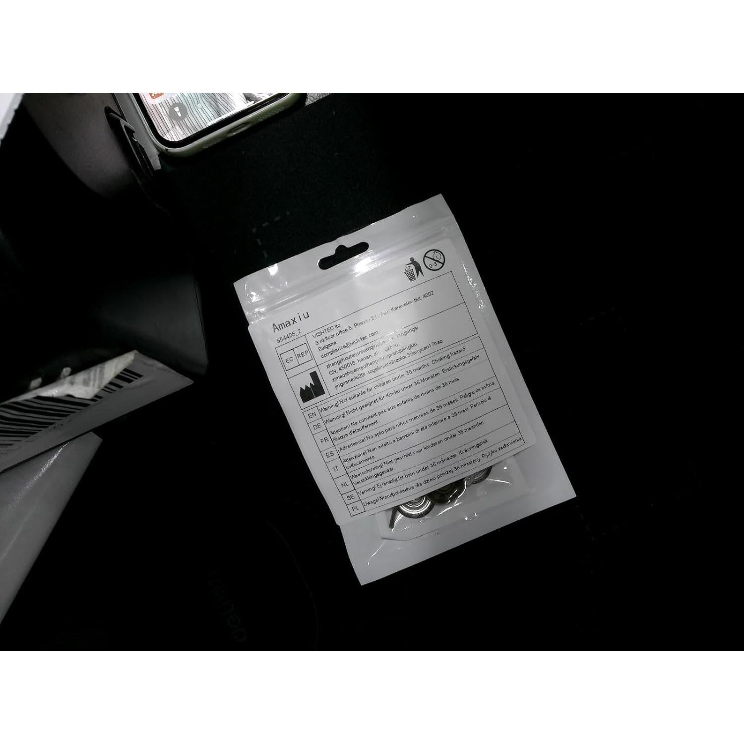 Kit de Reemplazo de Botones para Jeans Amaxiu 20mm 8PCS