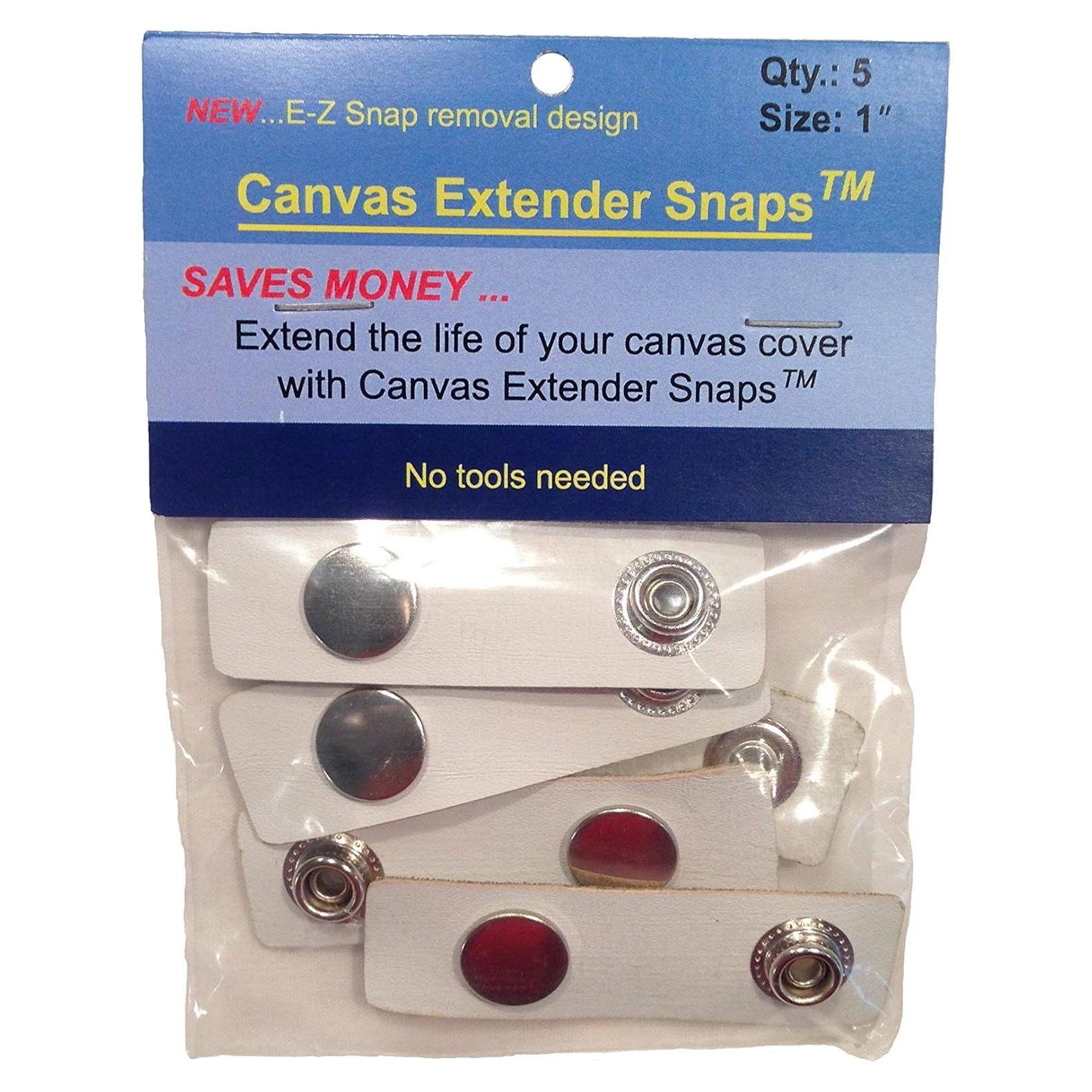 Extensores de Lona para Barcos CYP - 5 Piezas con Pestaña Fácil