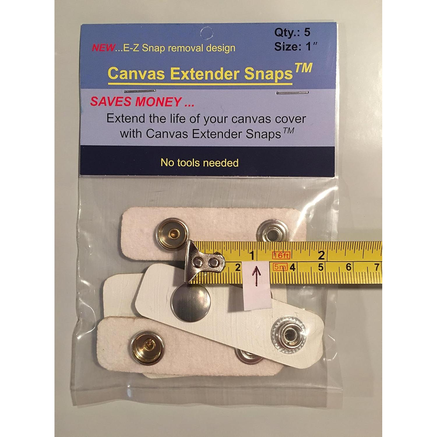 Extensores de Lona para Barcos CYP - 5 Piezas con Pestaña Fácil