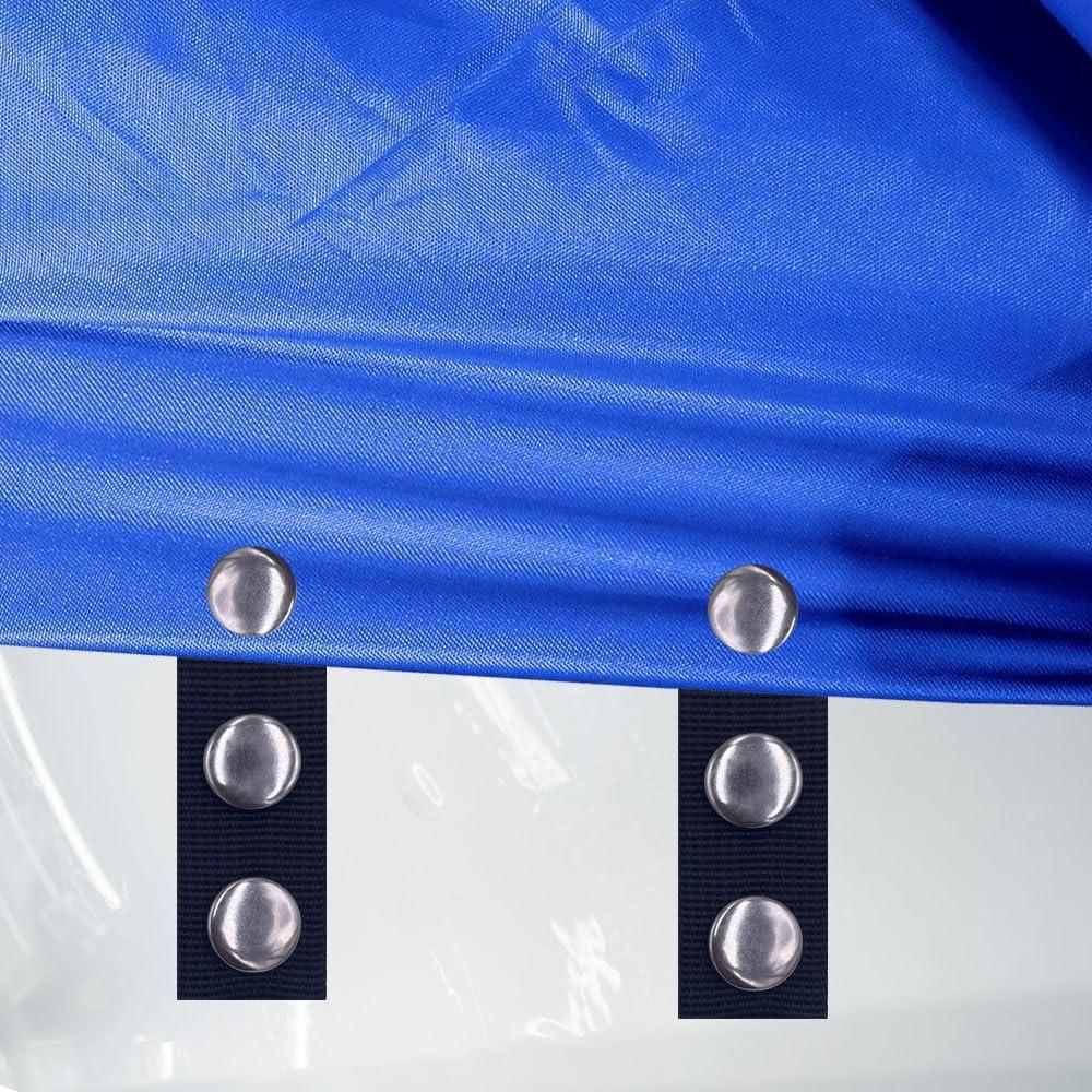 Extensor de Botón LZKZPY para Cubierta de Barco 1-2" Negro 10pack