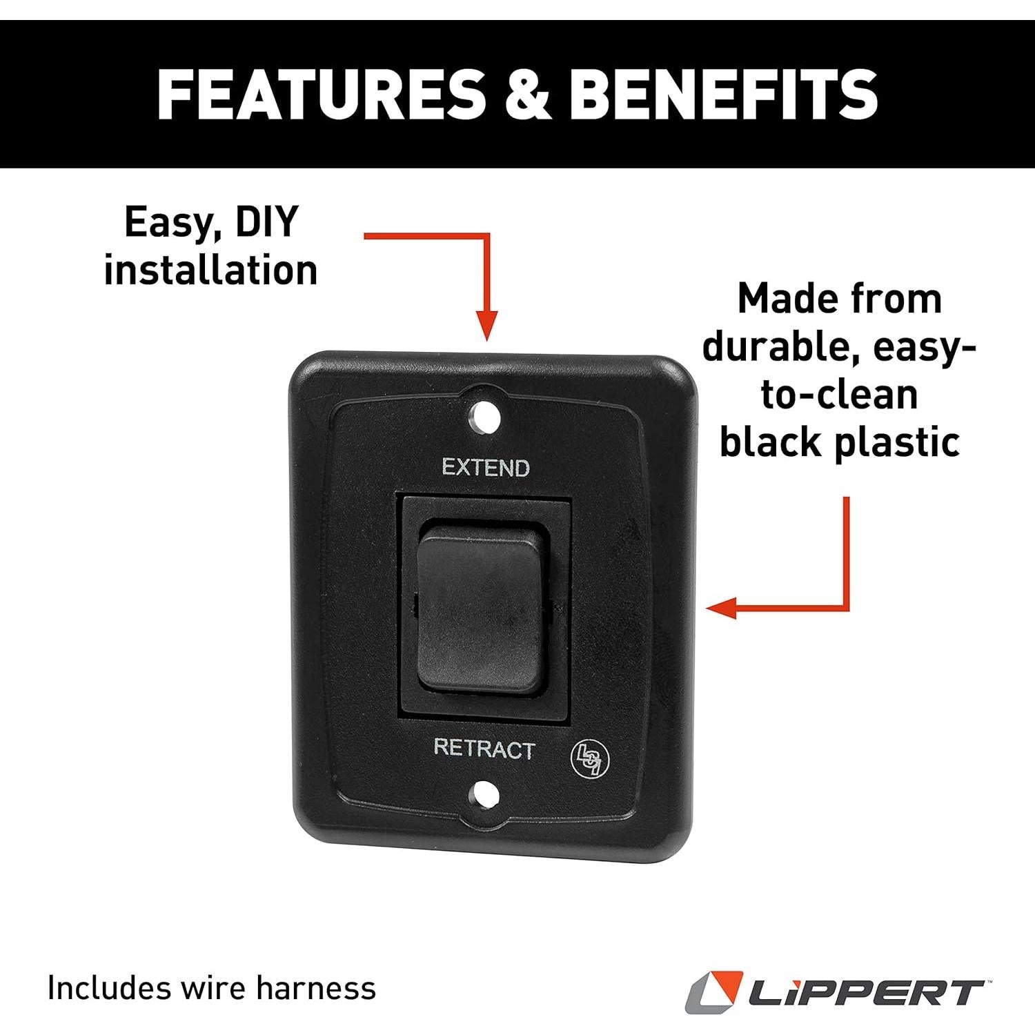 Kit Interruptor Reemplazo Interior Toldos Solera 40 AMP - Lippert