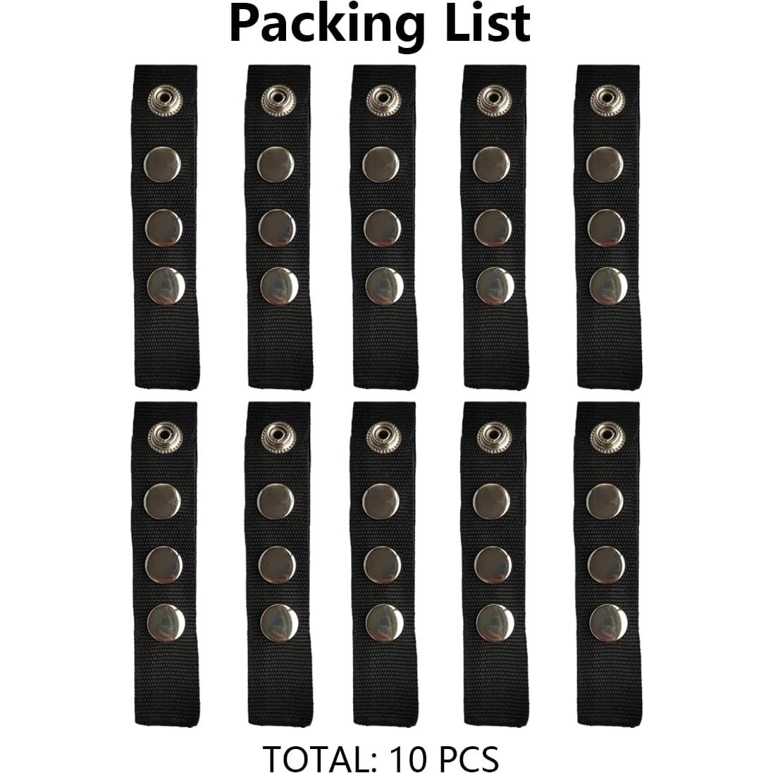 10 Extensores de Botón para Cubierta de Barco Sexyppl 1-3"