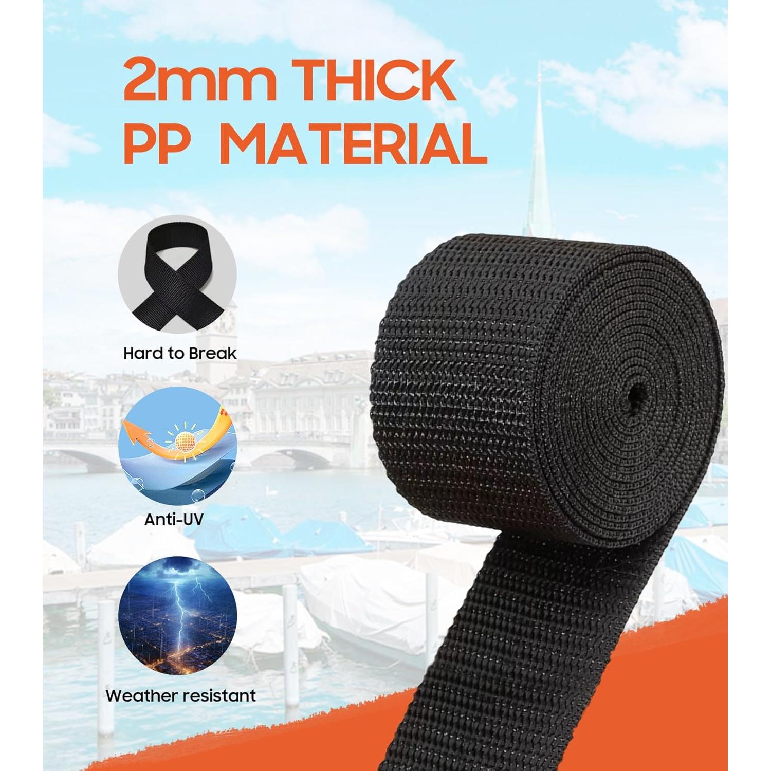 Extensores de Snap HAPDEN para Cubierta de Barco 5 PCS 1-3"