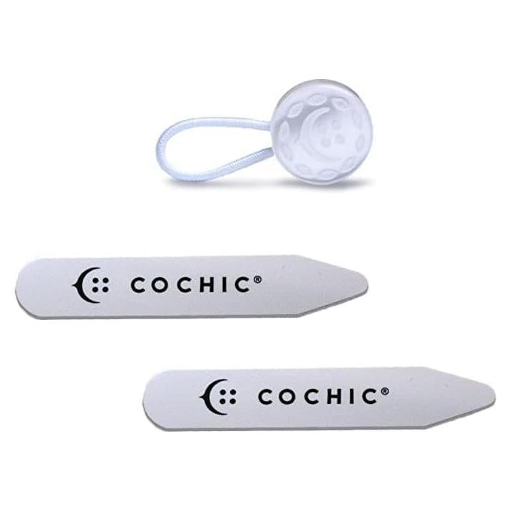 Extensor de Cuello de Camisa COCHIC - Set de Viaje Blanco