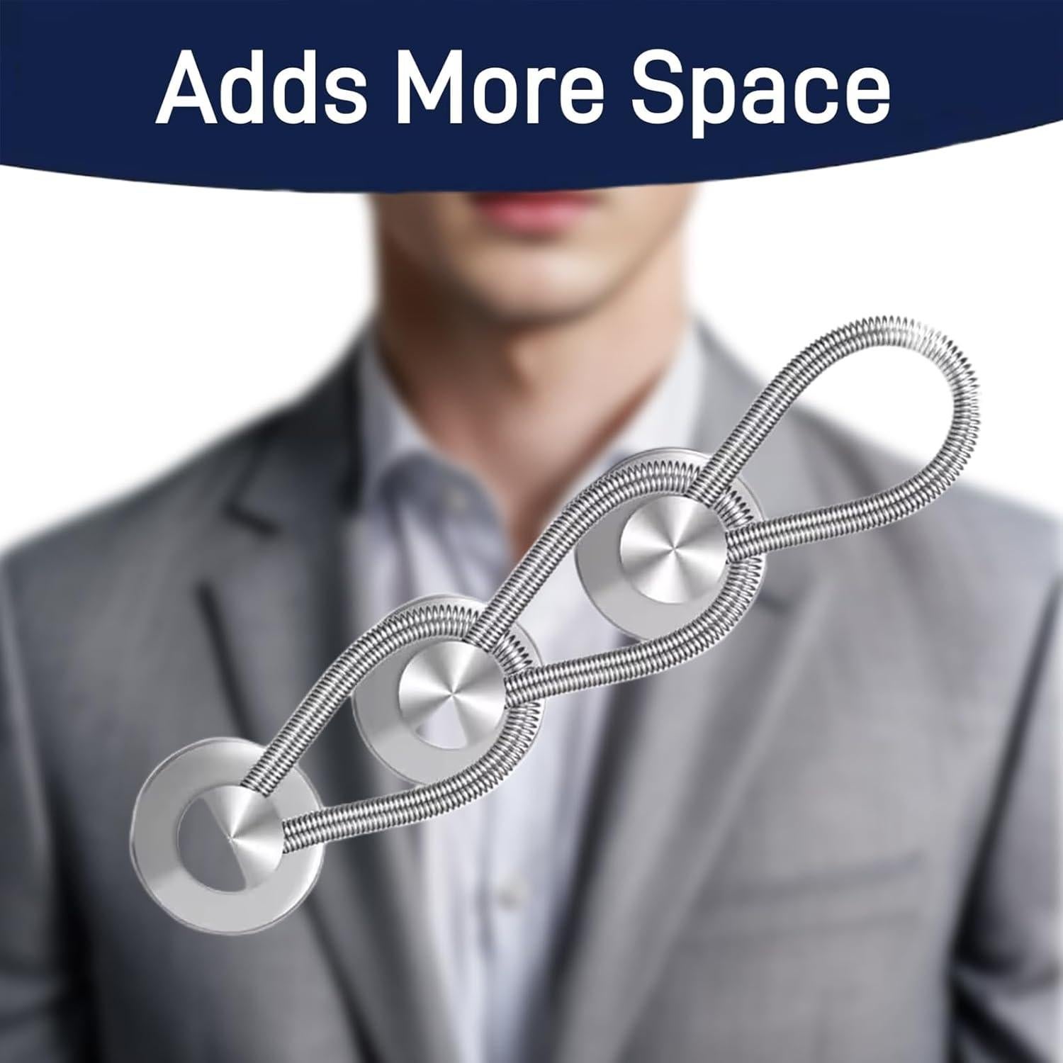 Extensores de Cuello para Camisas de Hombre CLLFUU - Paquete de 6