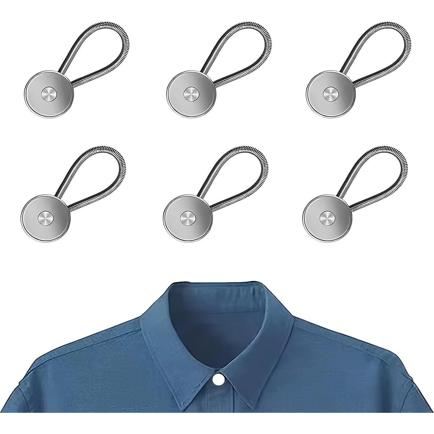 Extensores de Cuello para Camisas de Hombre CLLFUU - Paquete de 6