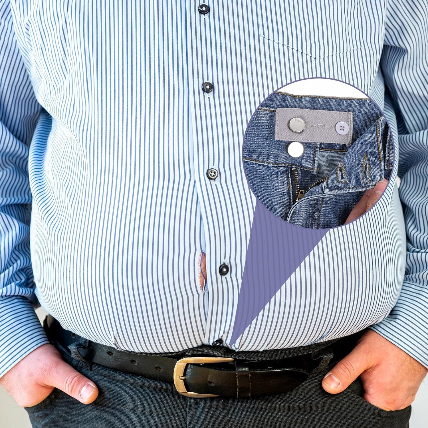 Extensores de Cintura Ajustables Bruislard - 10 Pcs, Unisex