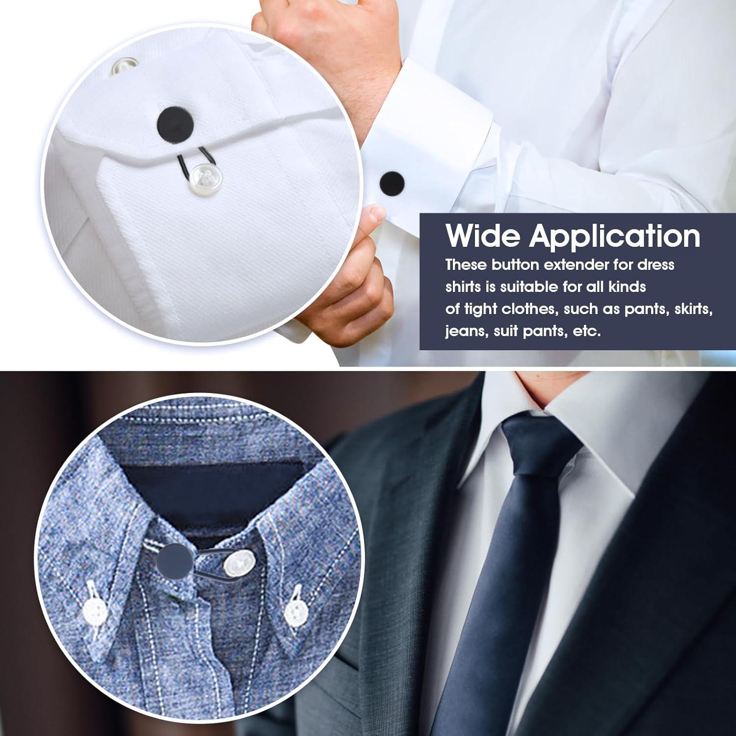 Extensores de Botón Amaxiu 12 Piezas para Pantalones